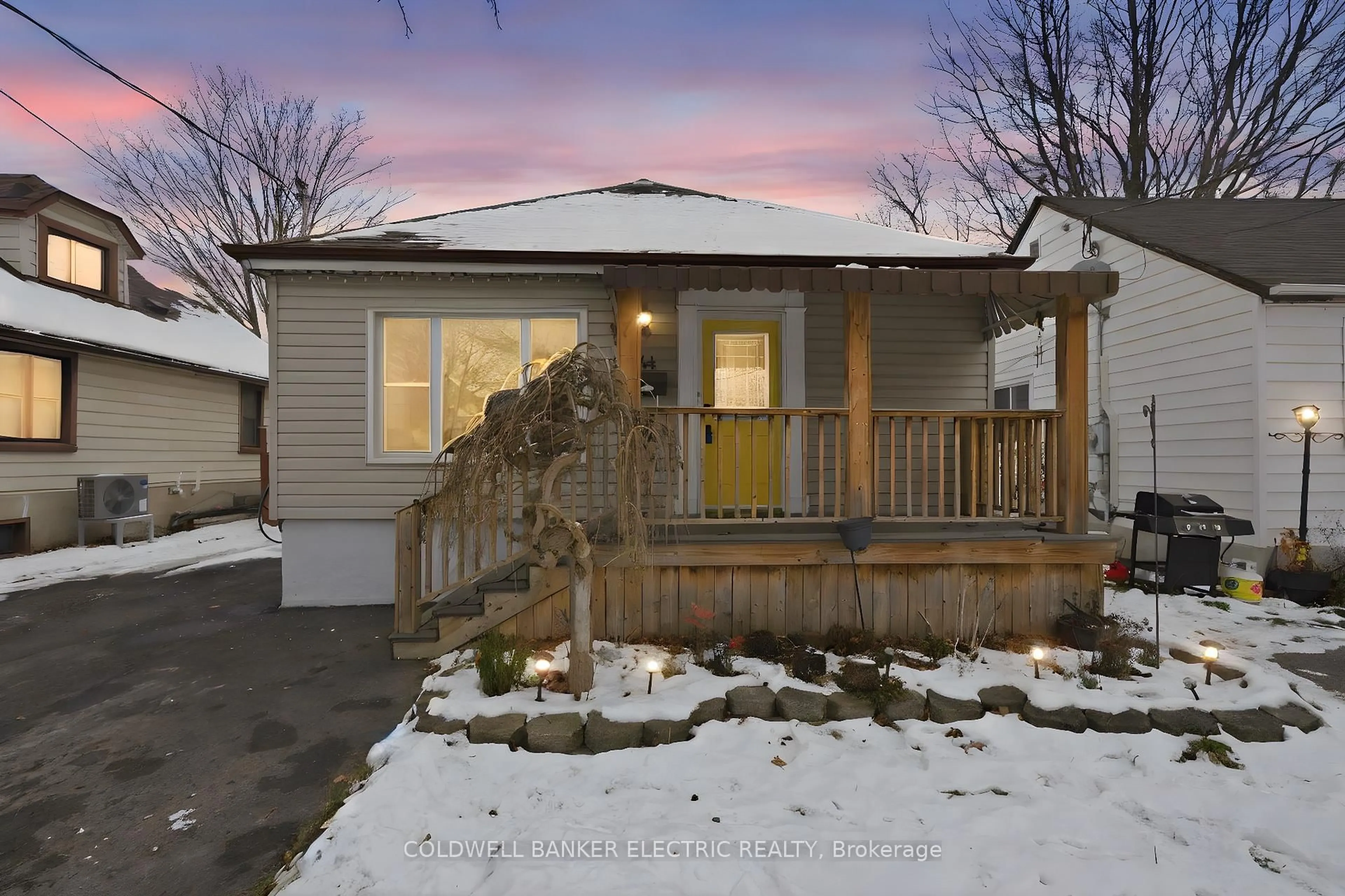 Home with vinyl exterior material, street for 144 Fradette Ave, Peterborough Ontario K9J 1T5