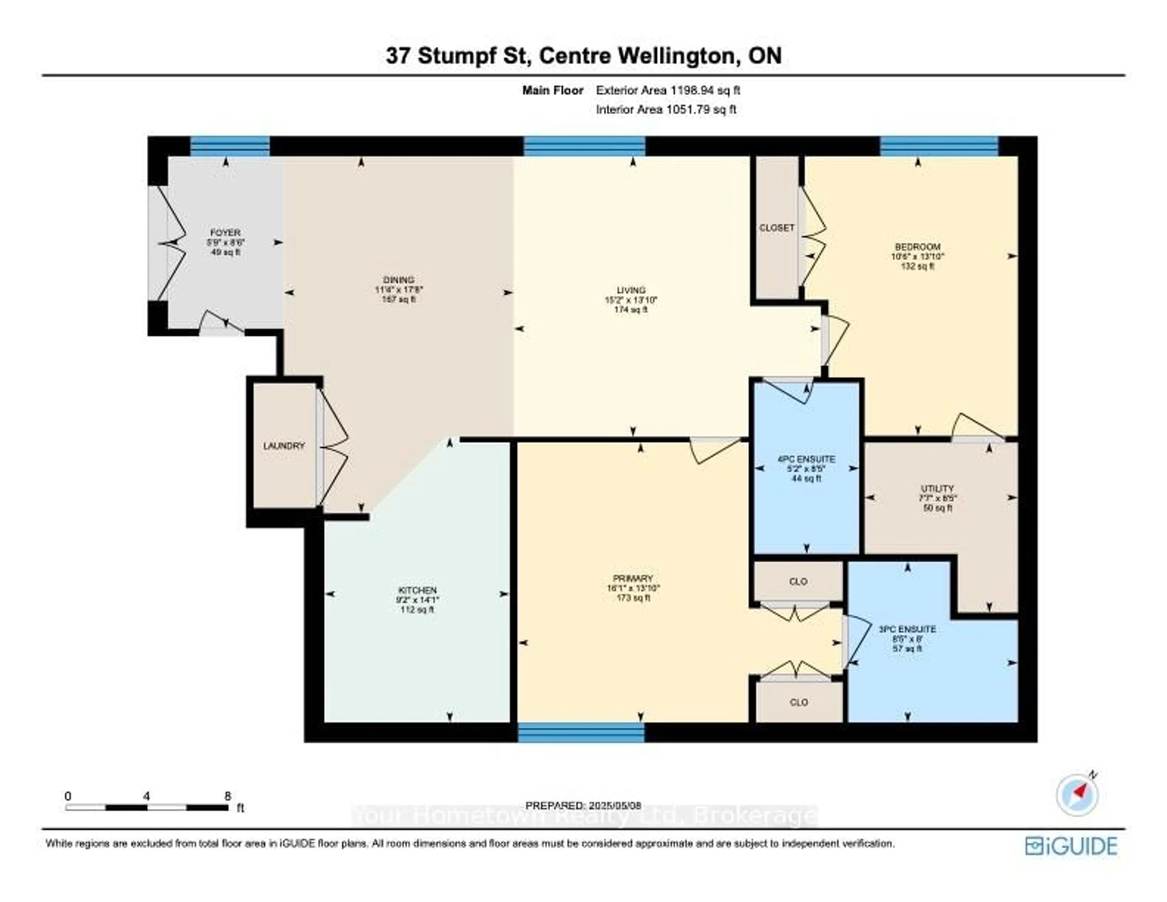 Floor plan for 27 Stumpf St #27B, Centre Wellington Ontario N0B 1S0