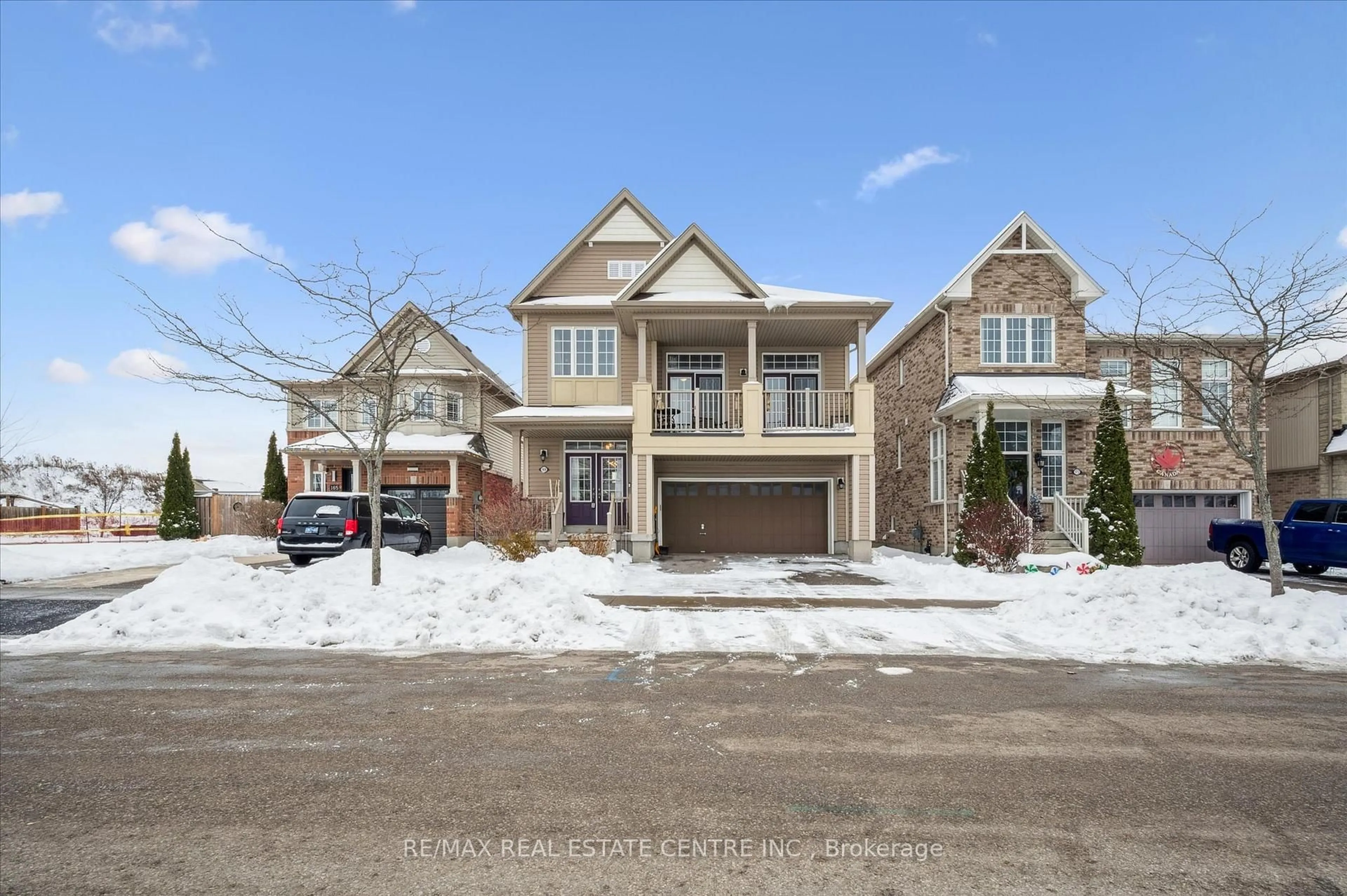 Home with brick exterior material, street for 169 Starlight Ave, Woolwich Ontario N0B 1M0