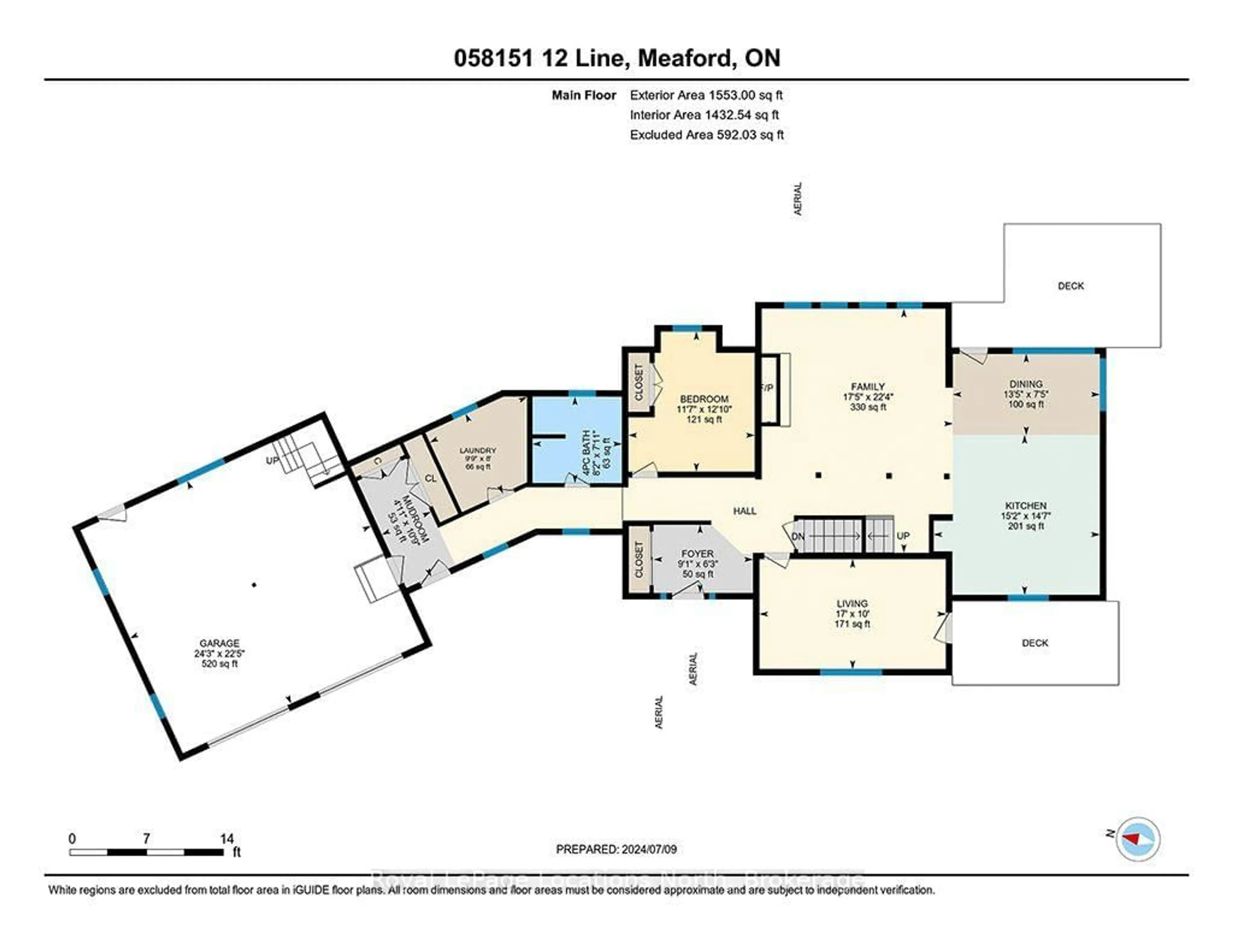 Floor plan for 058151 12TH Line, Meaford Ontario N4L 1W5