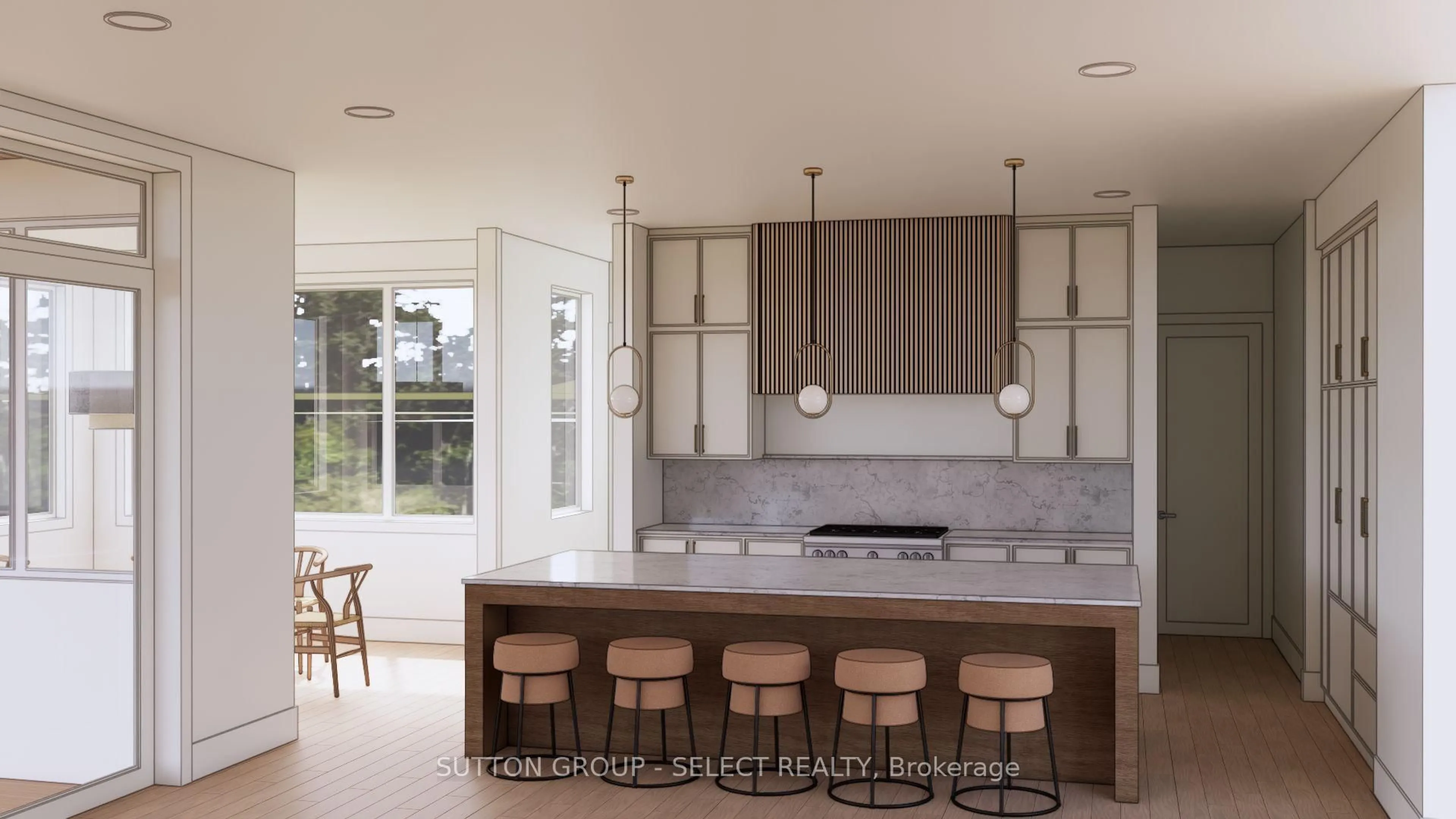 Open concept kitchen, ceramic/tile floor for 567 Creekview Chse, London North Ontario N6G 0E7