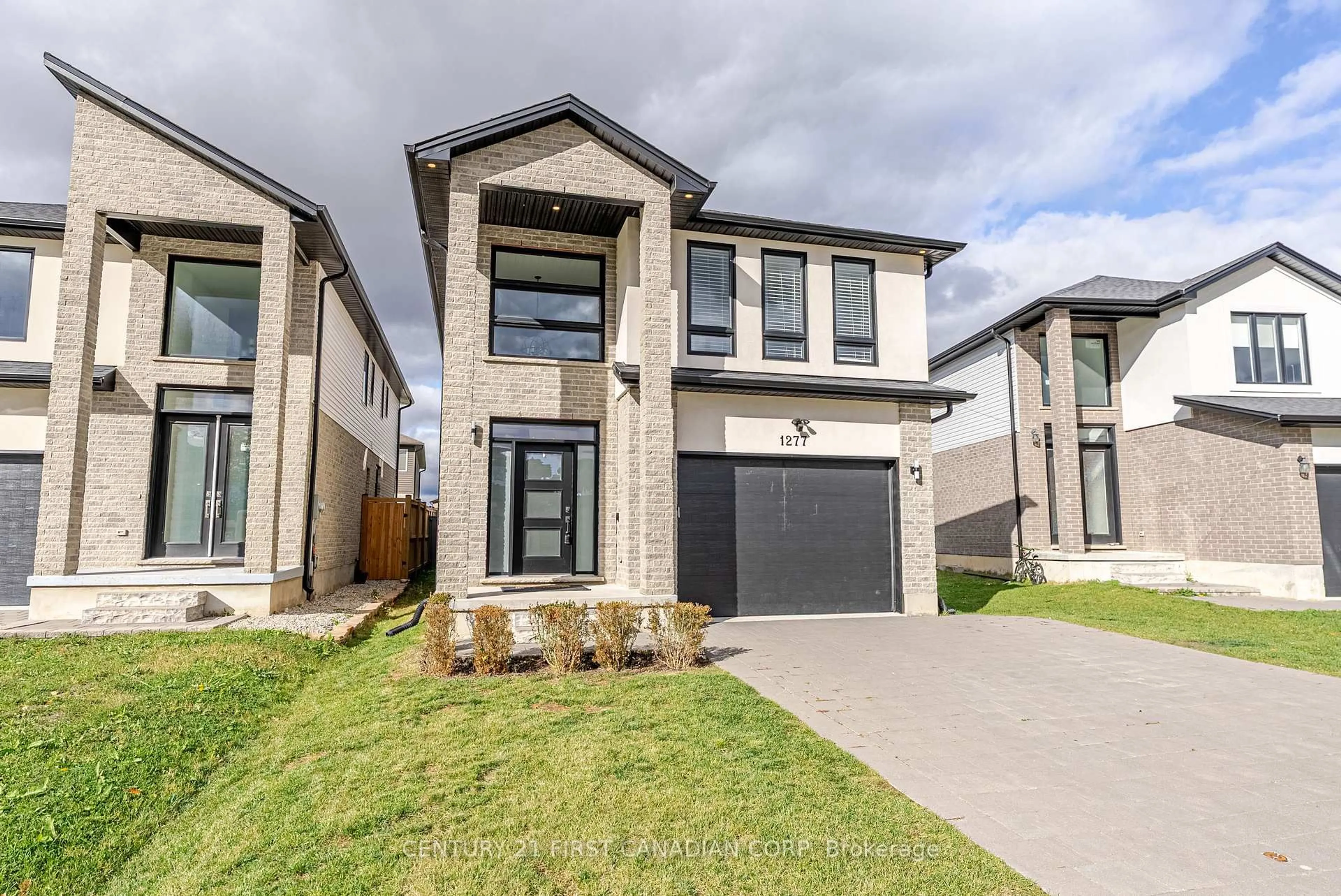 Home with brick exterior material, street for 1277 SANDBAR St, London North Ontario N6G 0Y3