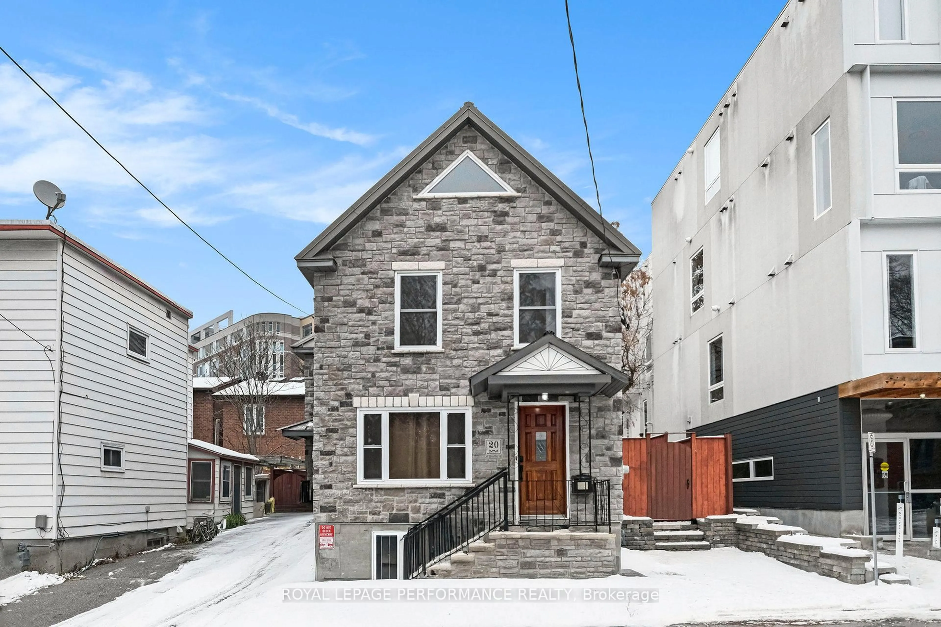 Home with brick exterior material, street for 20 Perkins St, Ottawa Ontario K1R 7G5