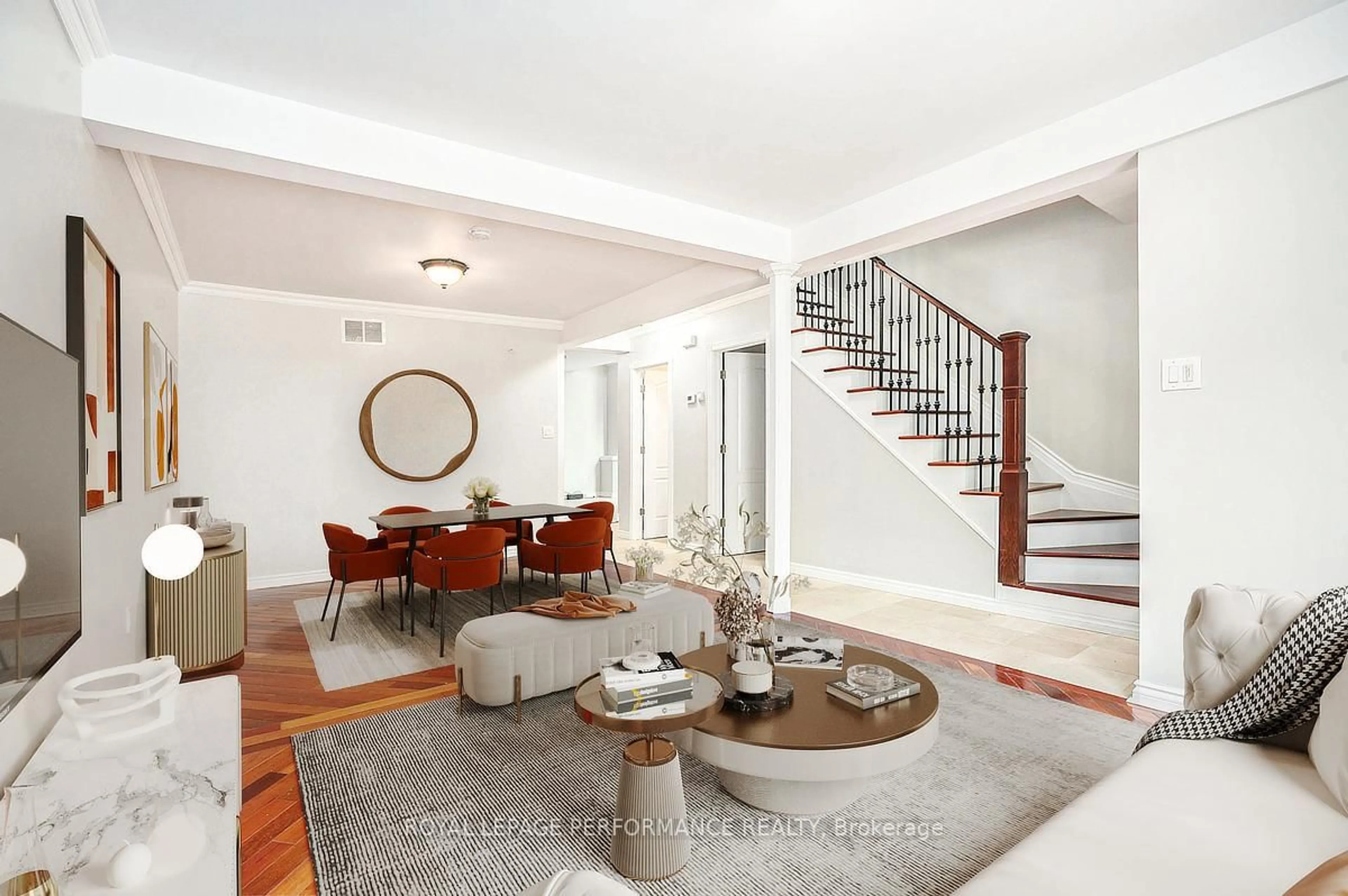 Living room with furniture, unknown for 20 Perkins St, Ottawa Ontario K1R 7G5