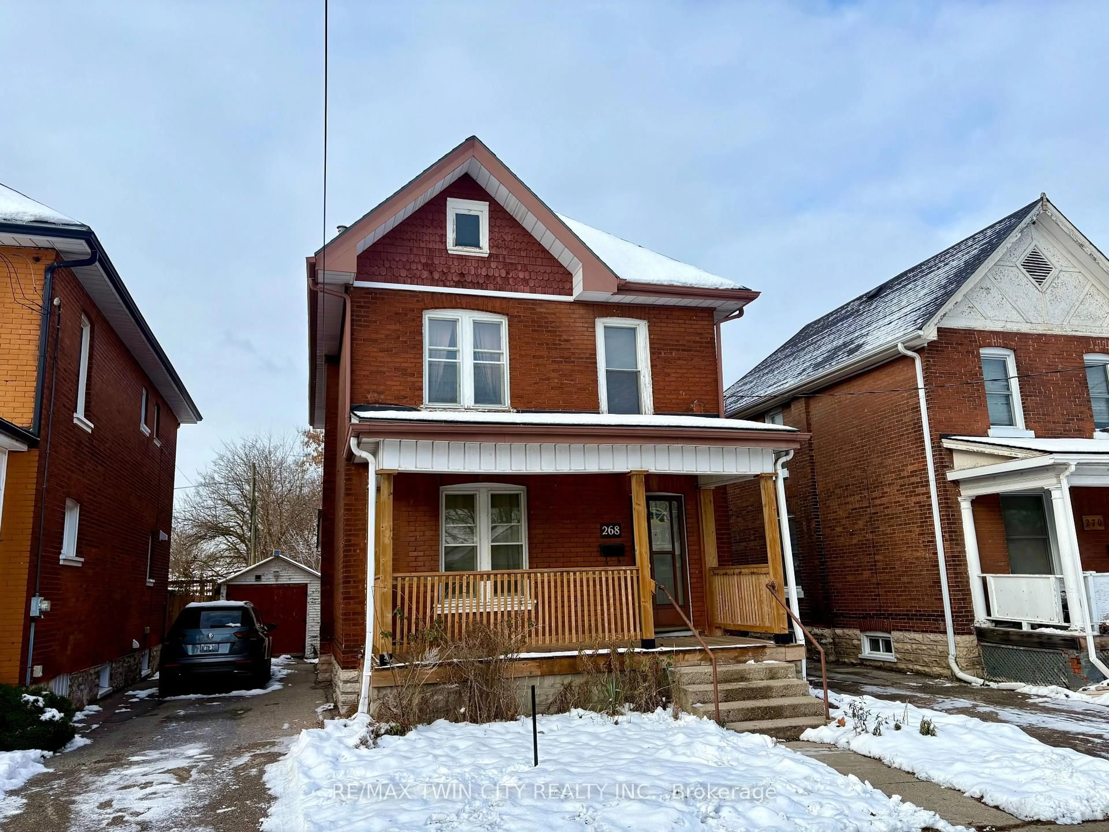 Home with brick exterior material, street for 268 Murray St, Brantford Ontario N3S 5S5