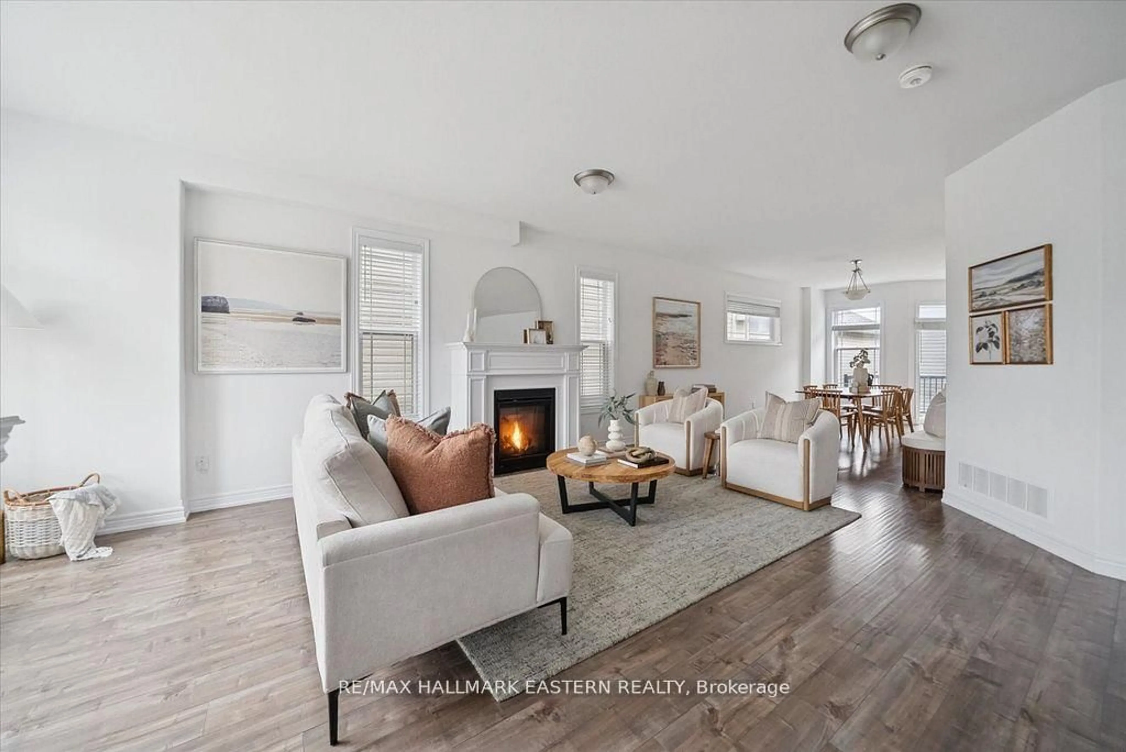 Living room with furniture, unknown for 56 Flitton Ave, Peterborough Ontario K9H 0G5