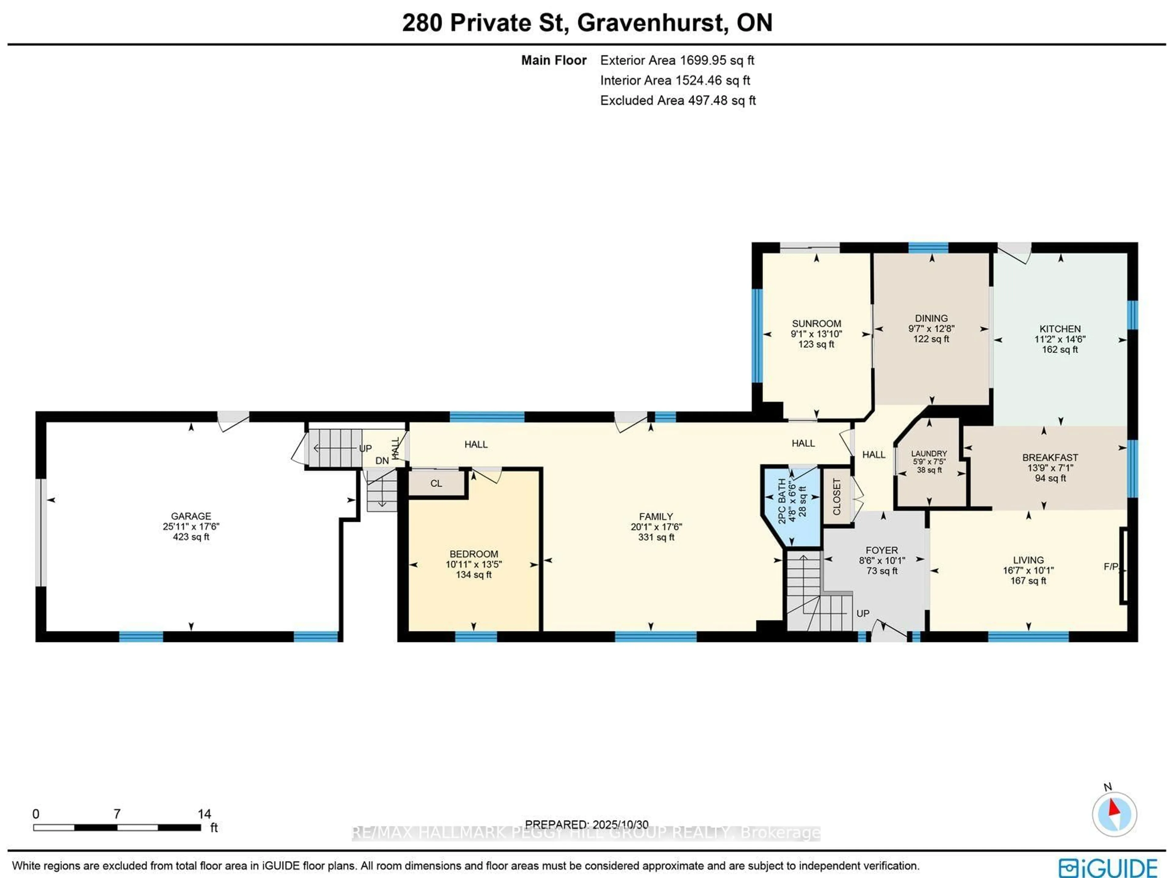 Floor plan for 280 Private St, Gravenhurst Ontario P1P 0E8