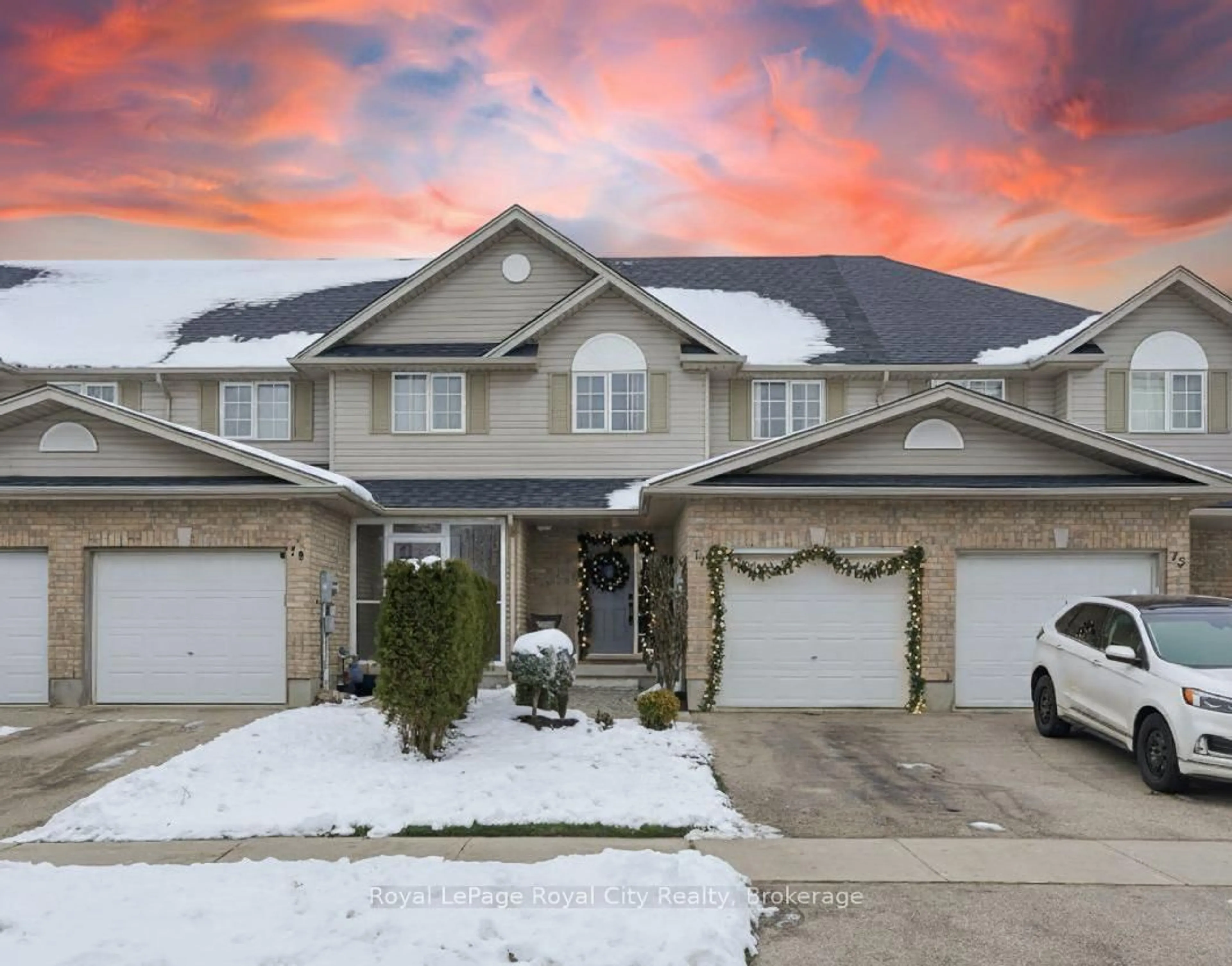 Home with brick exterior material, street for 77 Severn Dr, Guelph Ontario N1E 7L2