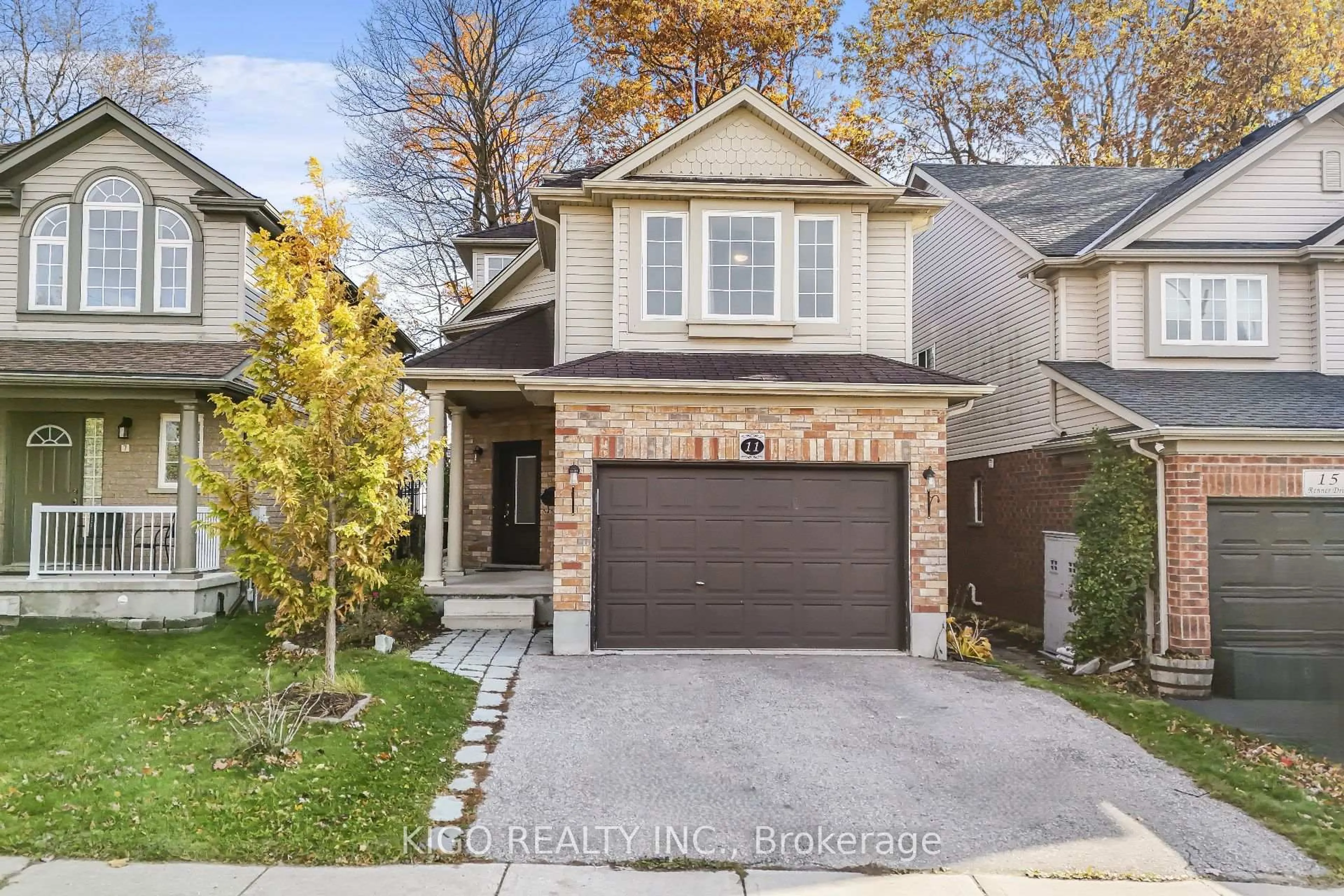 Home with brick exterior material, street for 11 Renner Dr, Cambridge Ontario N3C 4N7