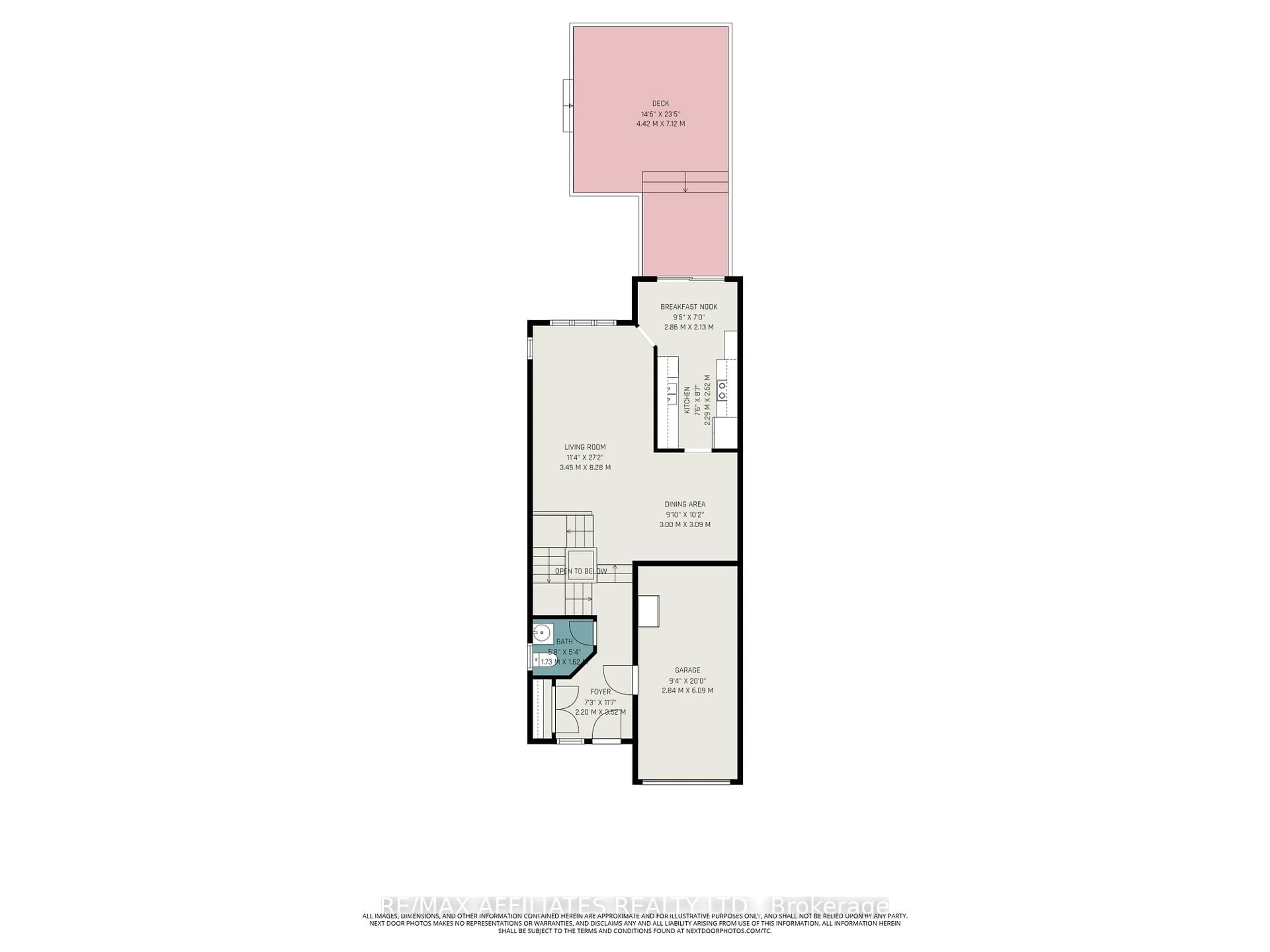 Floor plan for 876 Ashenvale Way, Ottawa Ontario K4A 0S1