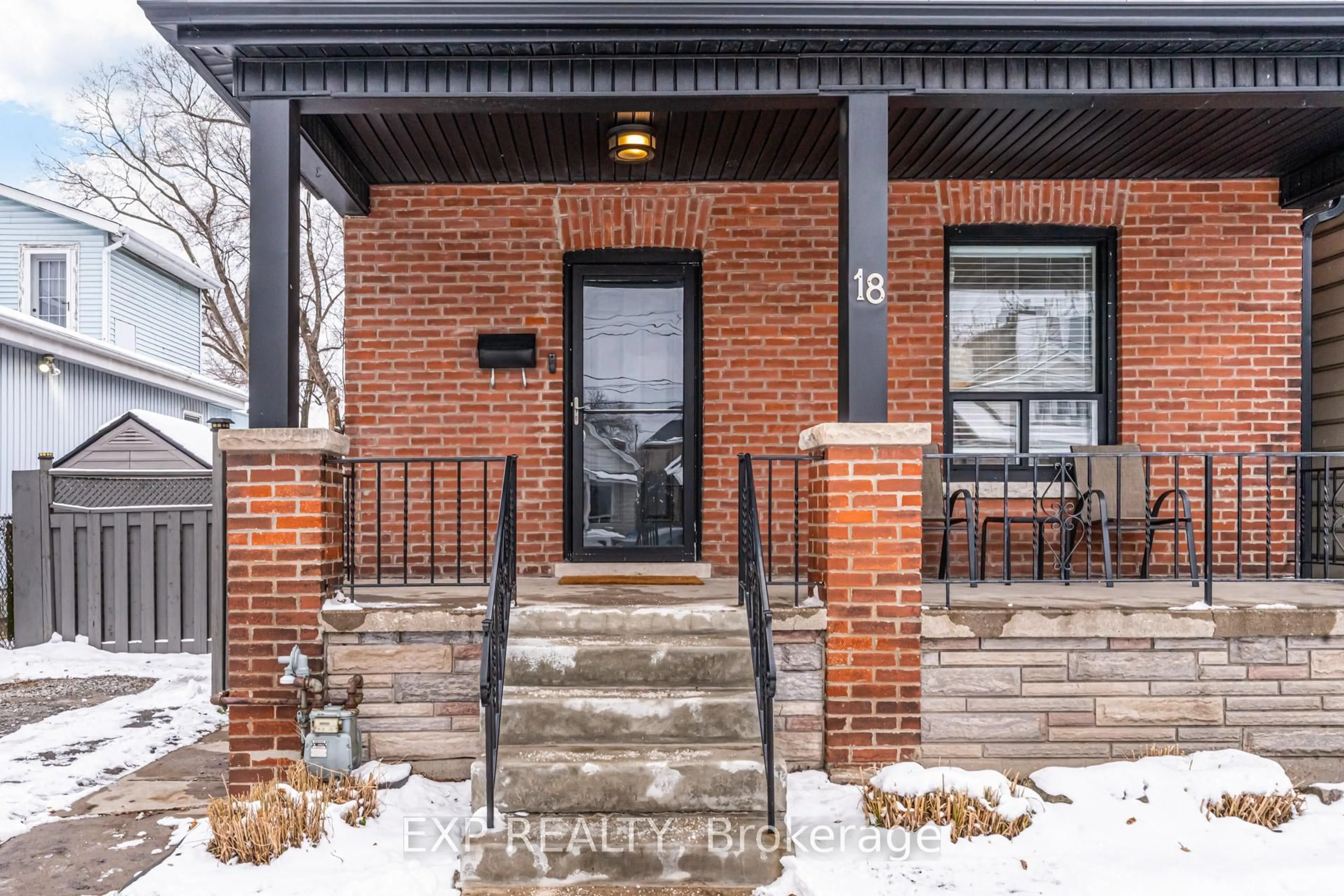 Home with brick exterior material, street for 18 East 23rd St, Hamilton Ontario L8V 2W6