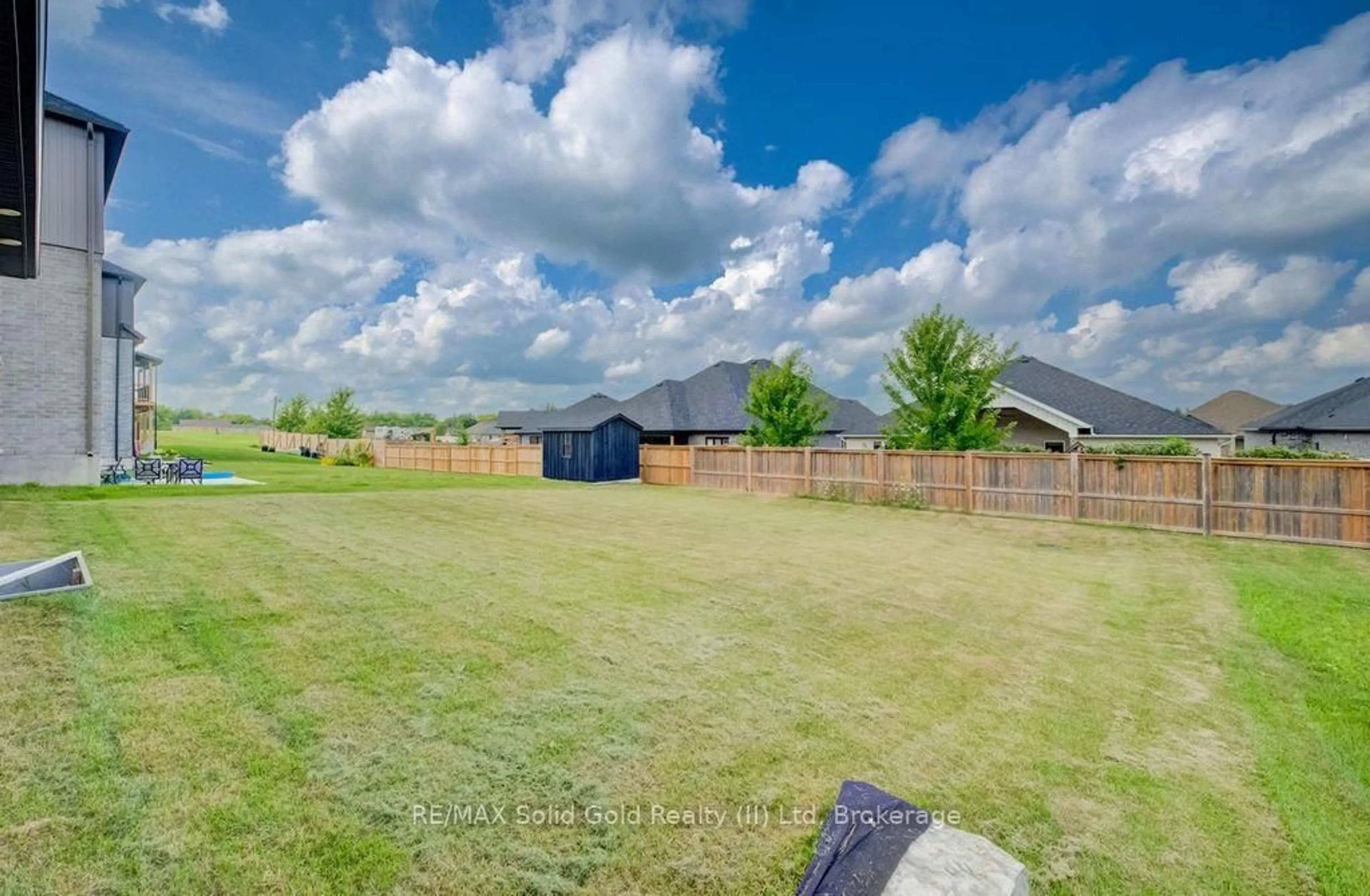 A pic from outside/outdoor area/front of a property/back of a property/a pic from drone, water/lake/river/ocean view for 116 Pugh St, Perth East Ontario N0K 1M0