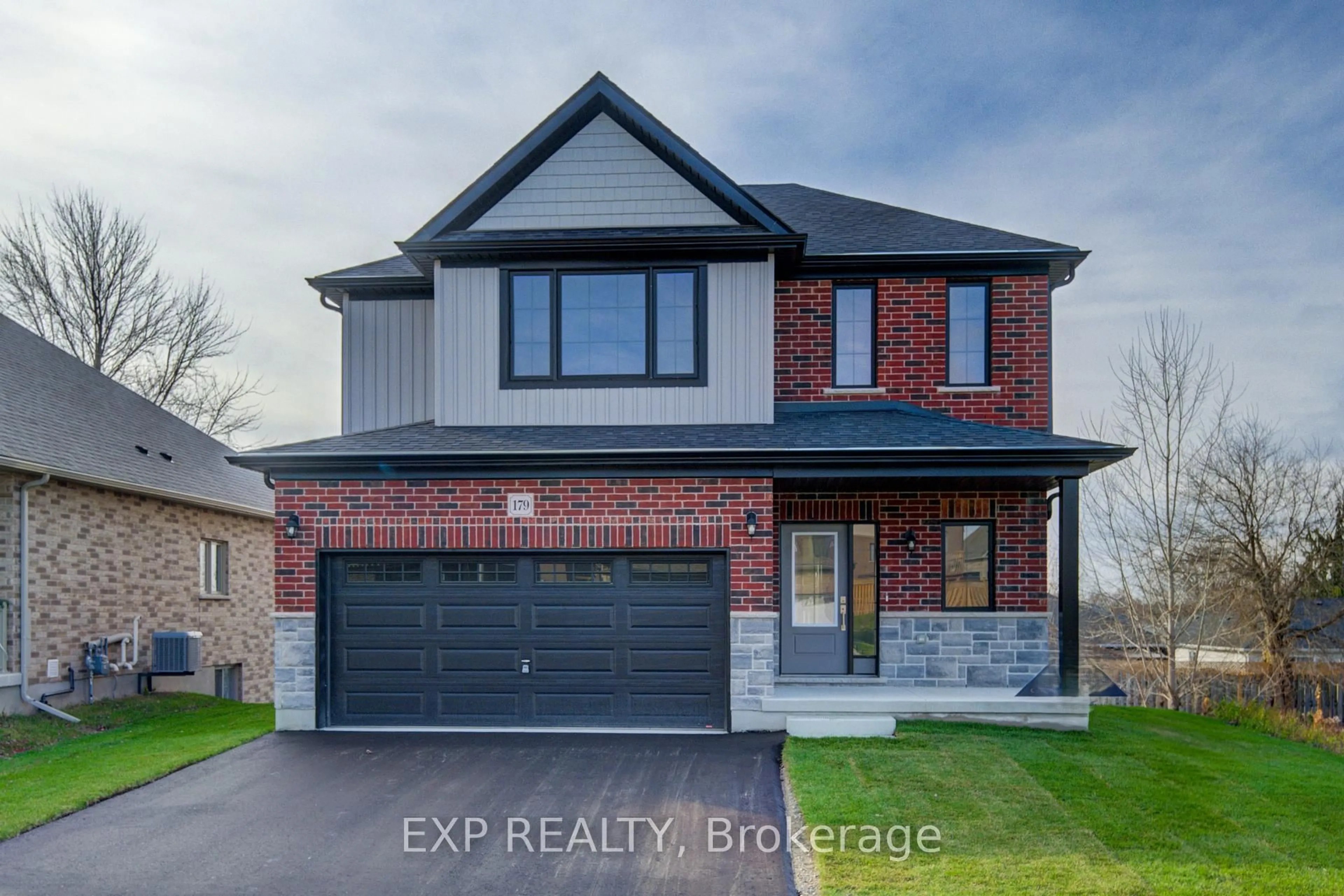 Home with brick exterior material, street for 179 Applewood St, Blandford-Blenheim Ontario N0B 2J0