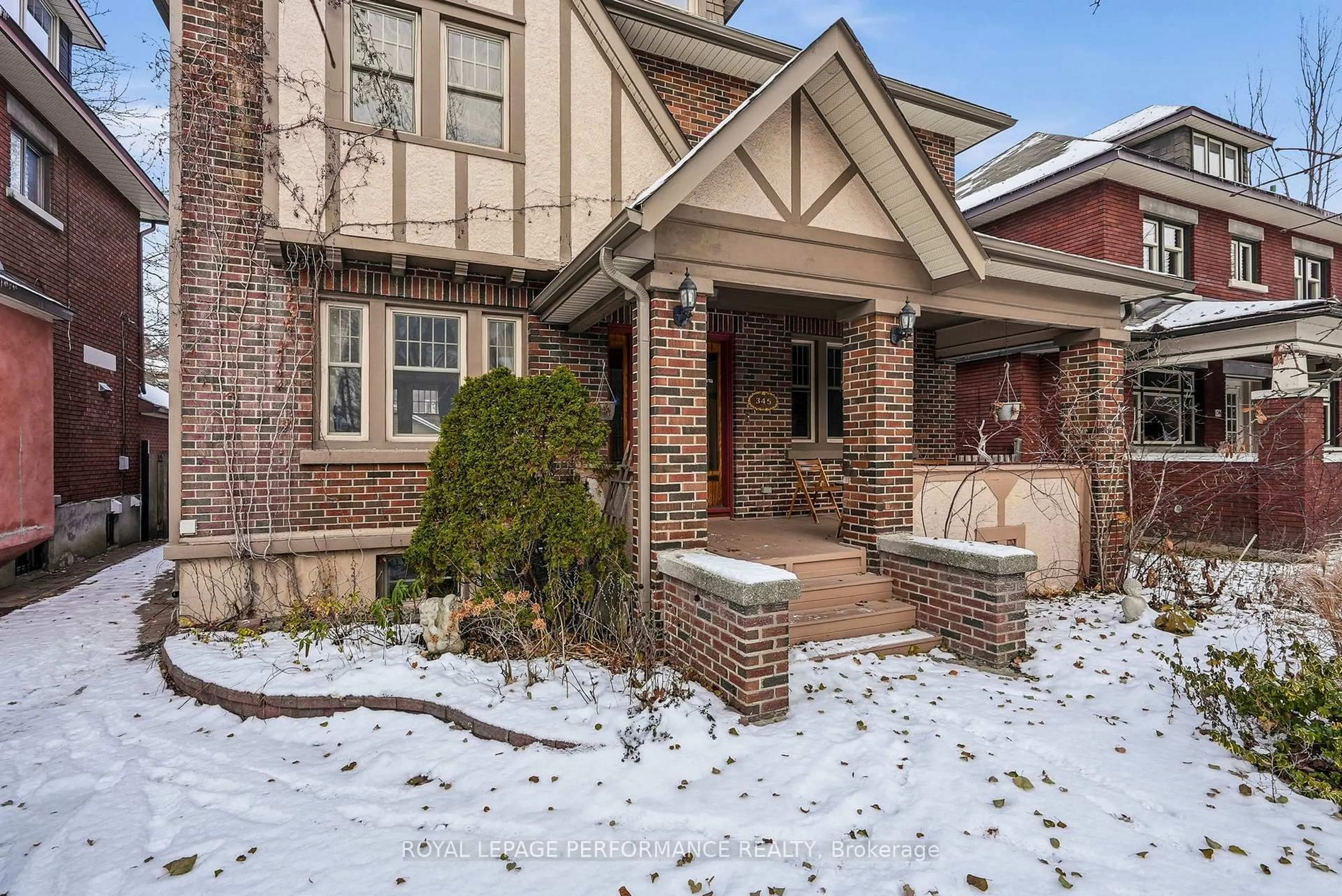 Home with brick exterior material, street for 345 Third Ave, Ottawa Ontario K1S 2K4