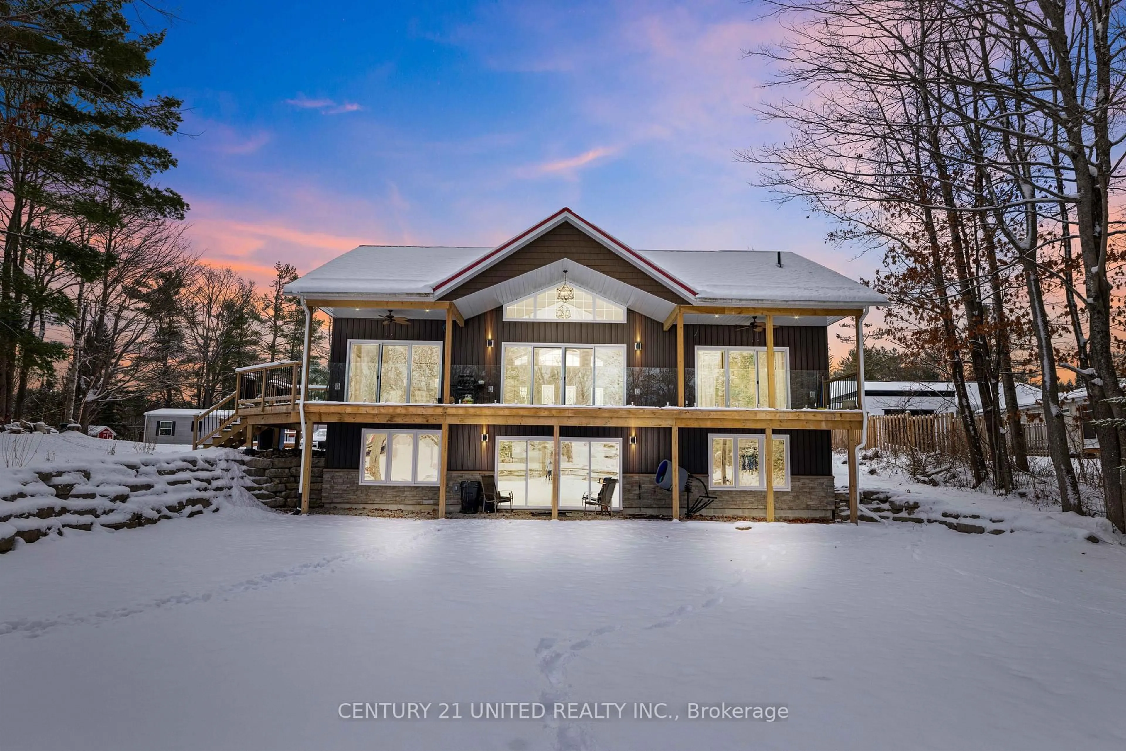 A pic from outside/outdoor area/front of a property/back of a property/a pic from drone, unknown for 7544 Highway 35, Kawartha Lakes Ontario K0M 2L0