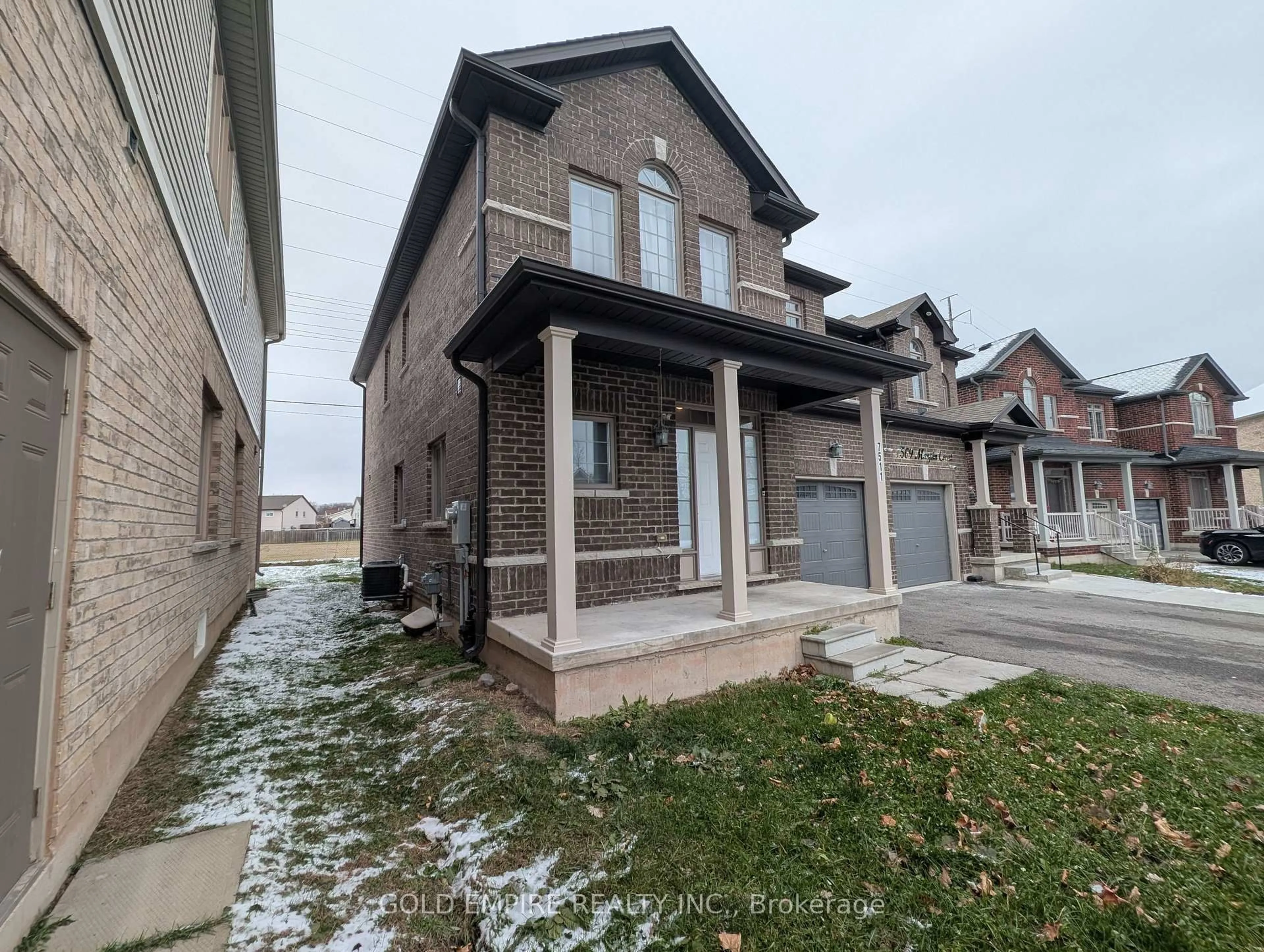 Home with brick exterior material, street for 7511 Marpin Crt, Niagara Falls Ontario L2H 0P3