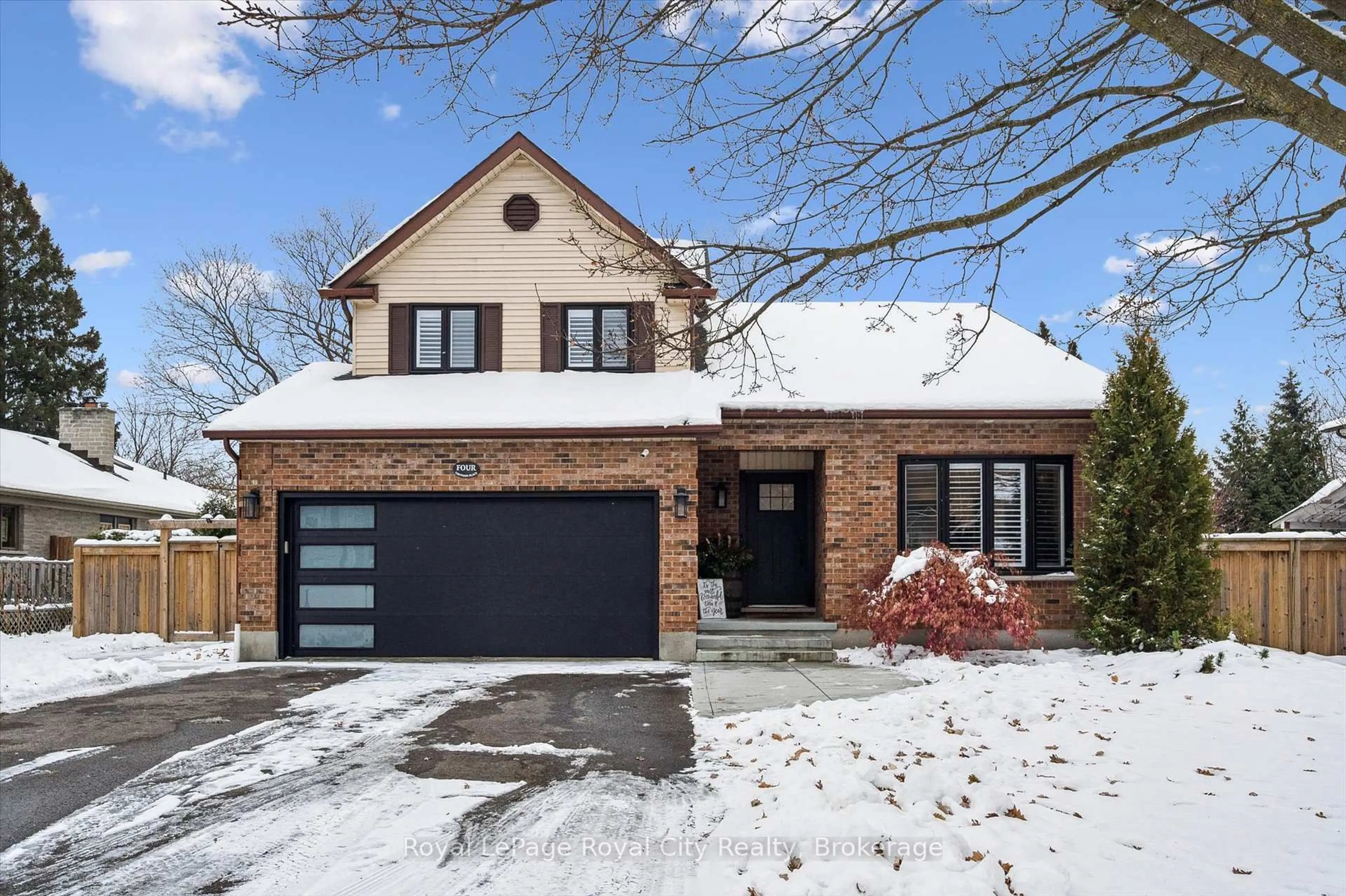 Home with brick exterior material, street for 4 Gryphon Pl, Guelph Ontario N1G 4L7