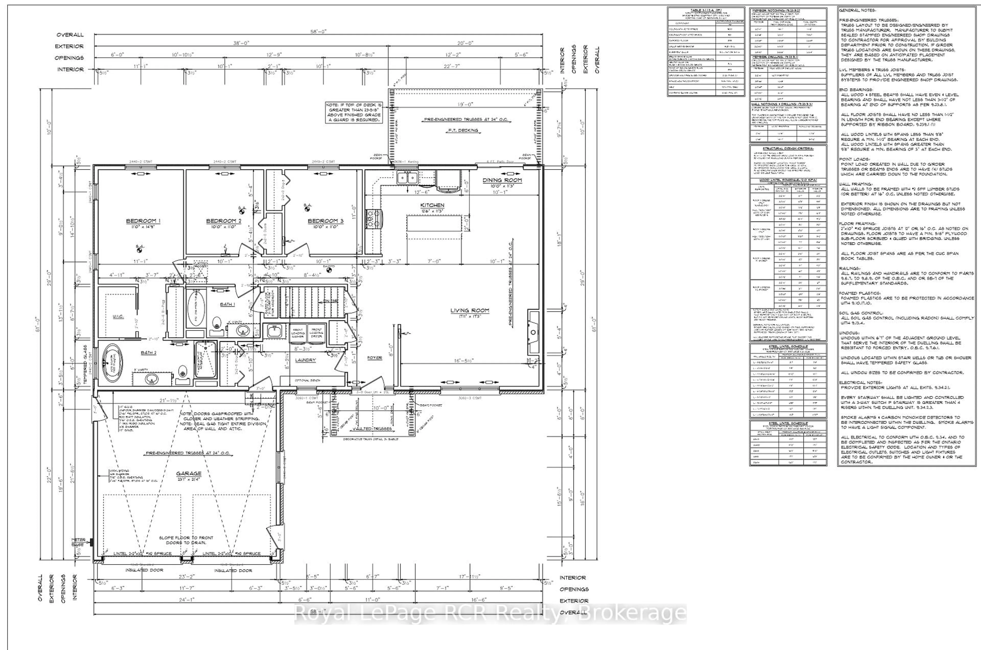 Floor plan for 115 Feairs Dr, Southgate Ontario N0G 1N0