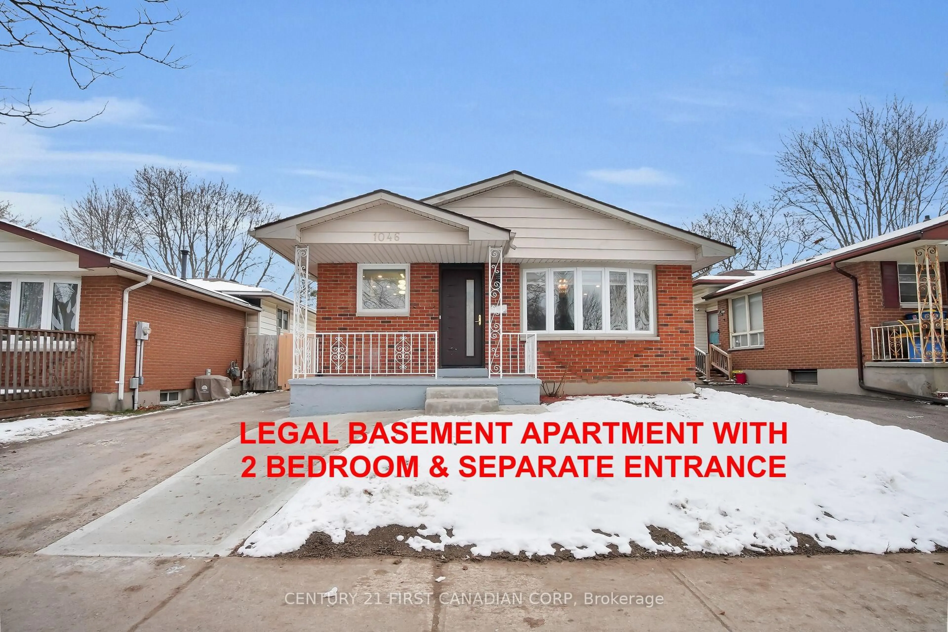 Home with brick exterior material, street for 1046 Jalna Blvd, London South Ontario N6E 2M1