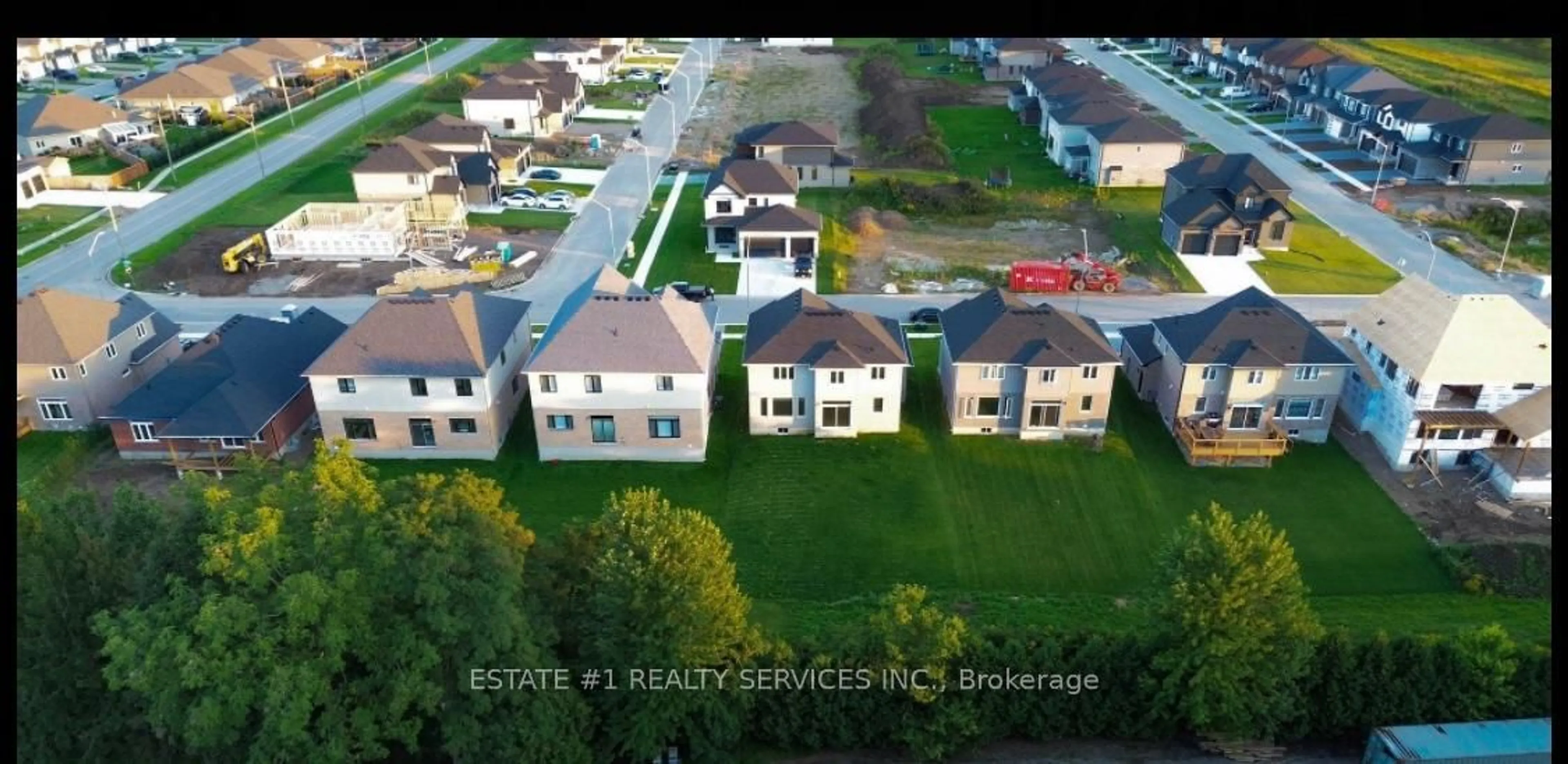 A pic from outside/outdoor area/front of a property/back of a property/a pic from drone, unknown for 20 Ferris Blvd, Zorra Ontario N0M 2M0