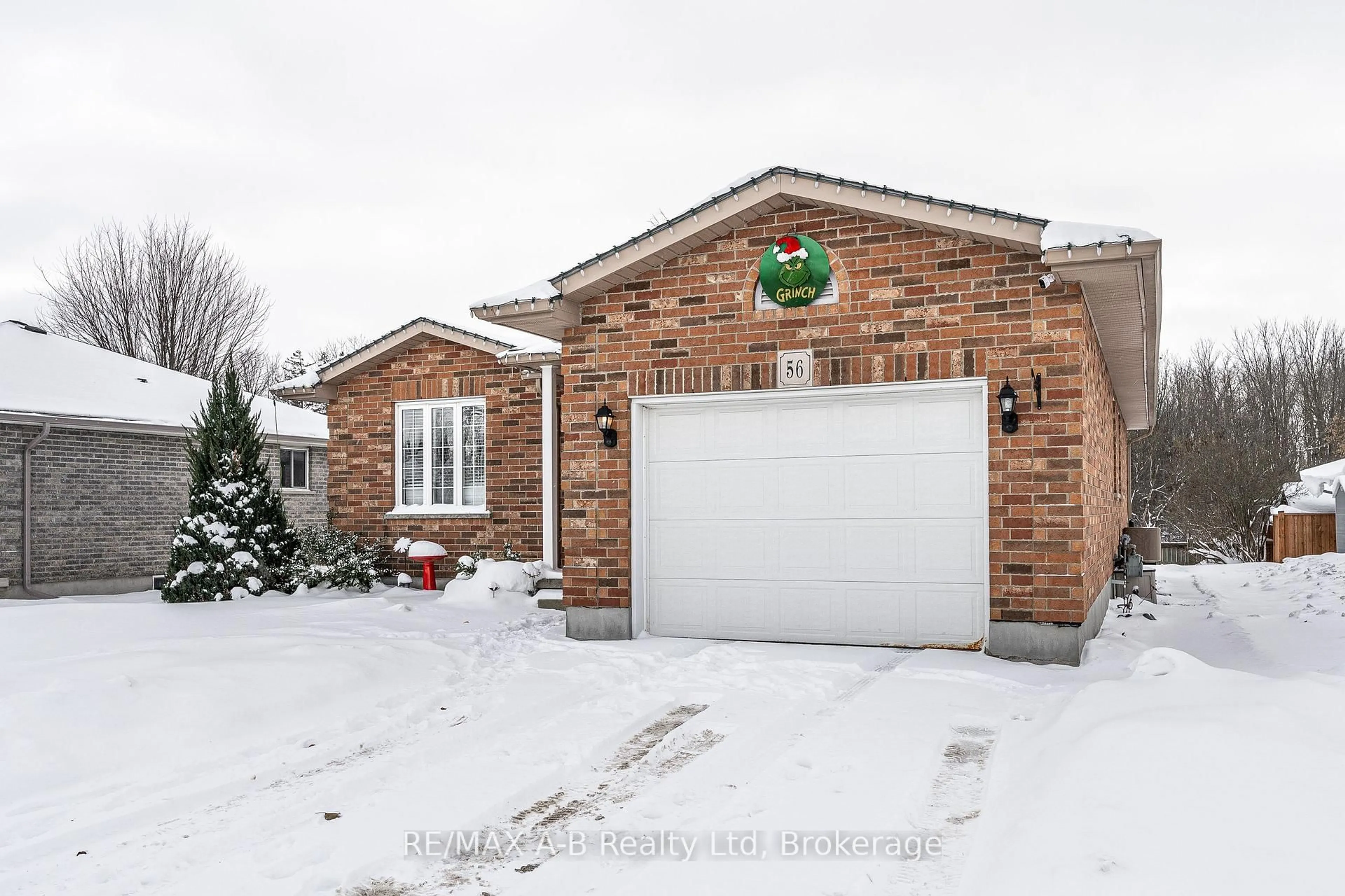 Home with brick exterior material, street for 56 Trailside Crt, St. Marys Ontario N4X 1E6