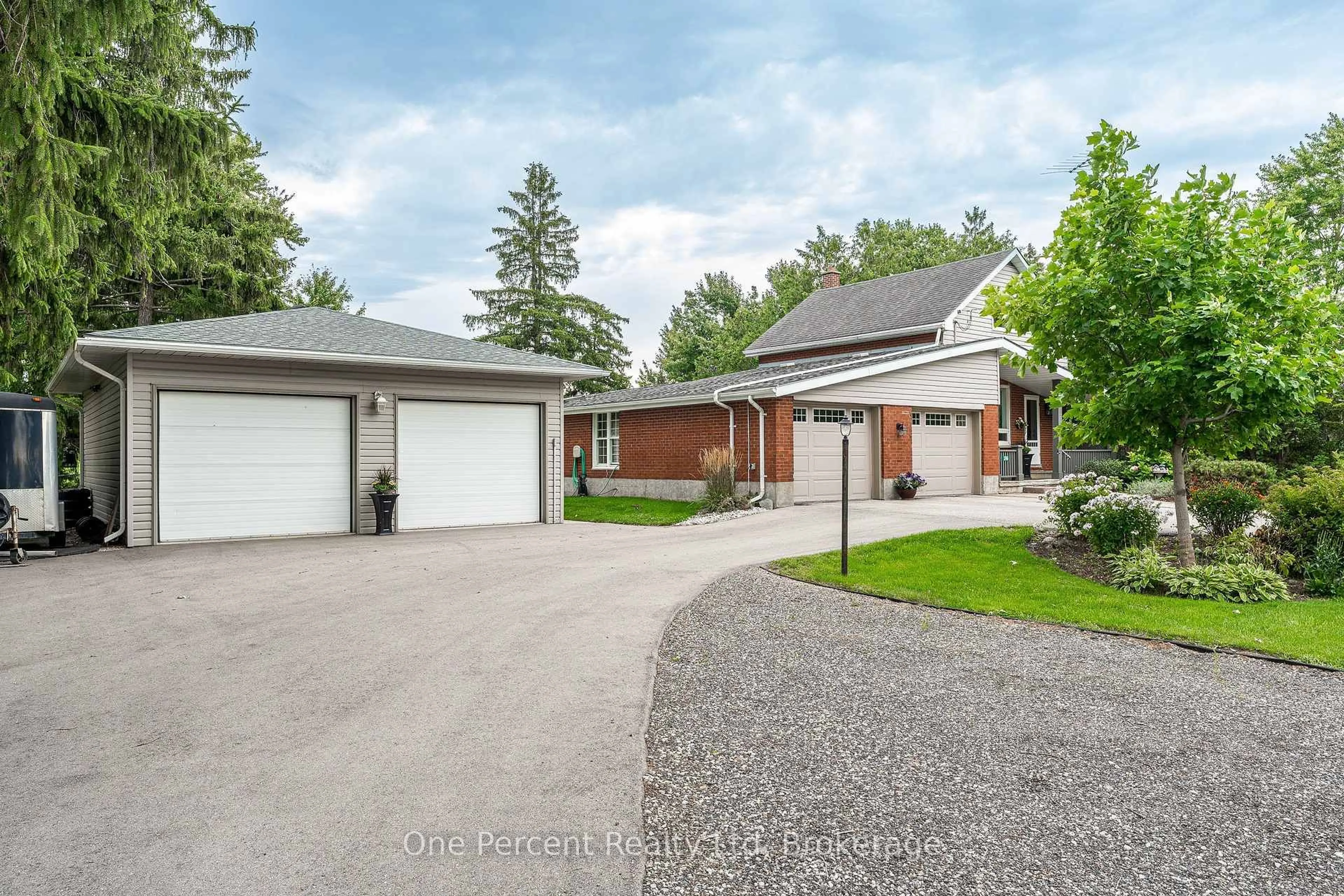 A pic from outside/outdoor area/front of a property/back of a property/a pic from drone, street for 3769 Road 112, Stratford Ontario N5A 6S3