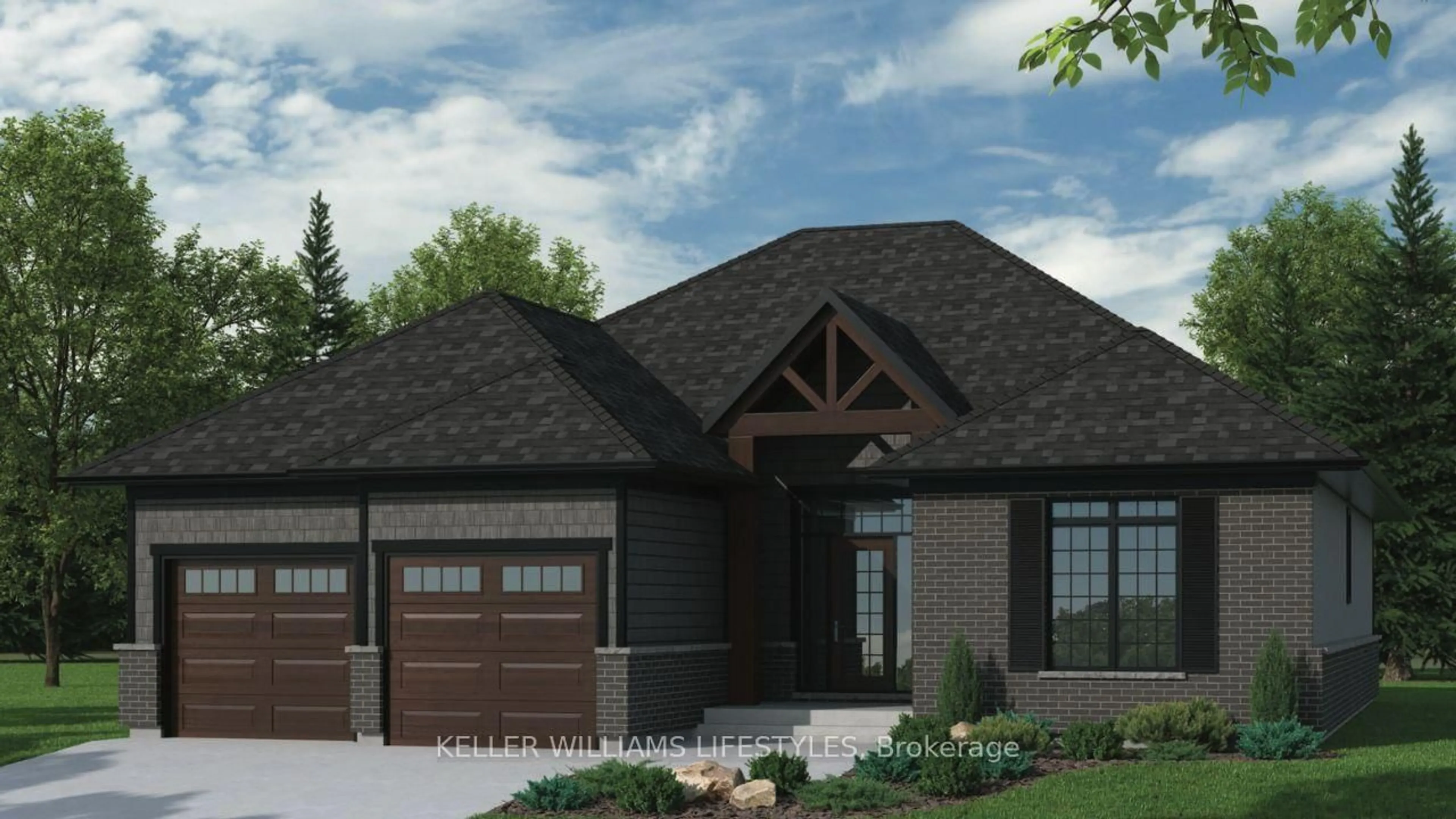 Home with brick exterior material, street for 28 ALEXANDER Gate, Lambton Shores Ontario N0M 1B0