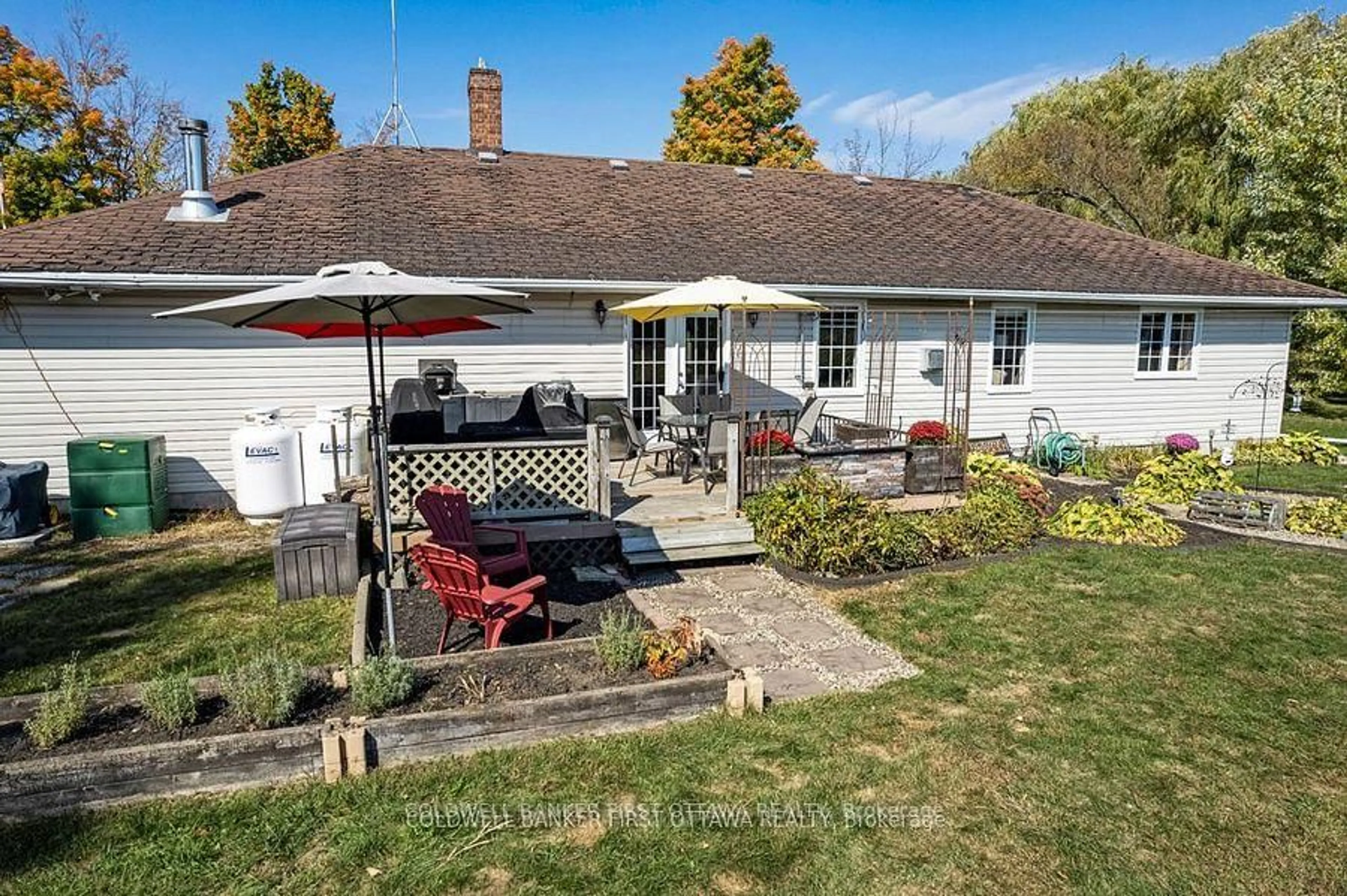 A pic from outside/outdoor area/front of a property/back of a property/a pic from drone, street for 741 Drummond Con 12C Rd, Carleton Place Ontario K7C 3P1