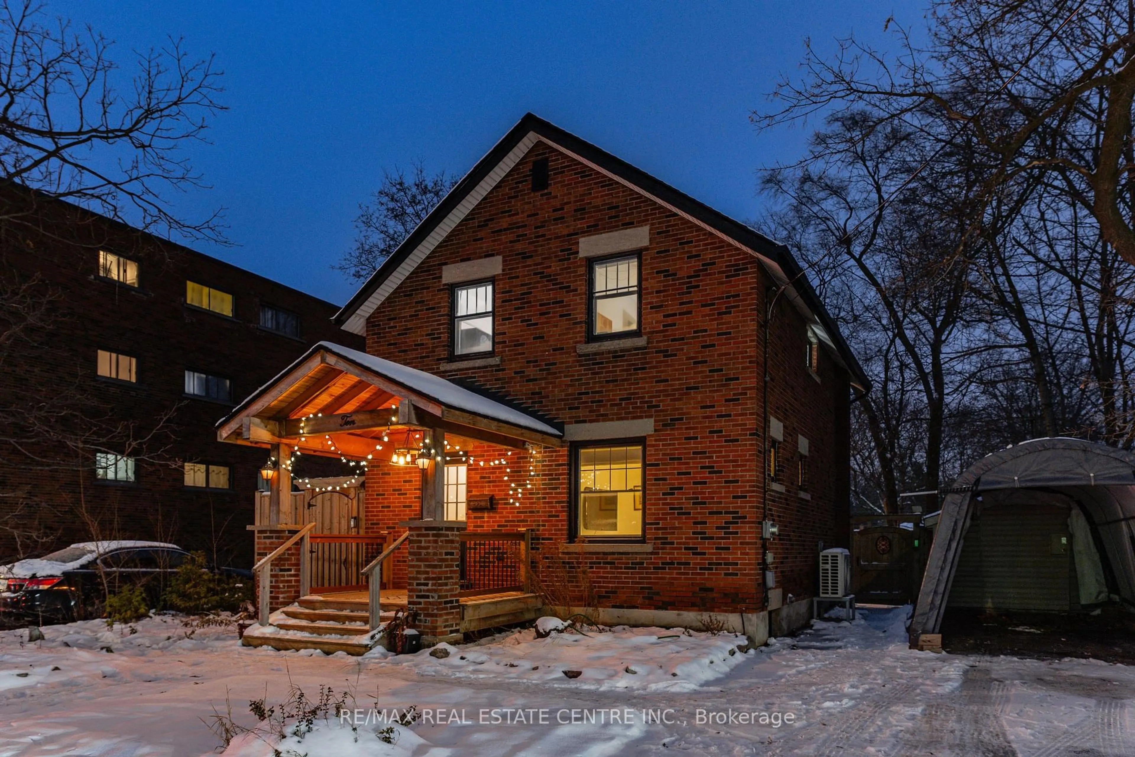 Home with brick exterior material, street for 10 Speedvale Ave, Guelph Ontario N1H 1J4