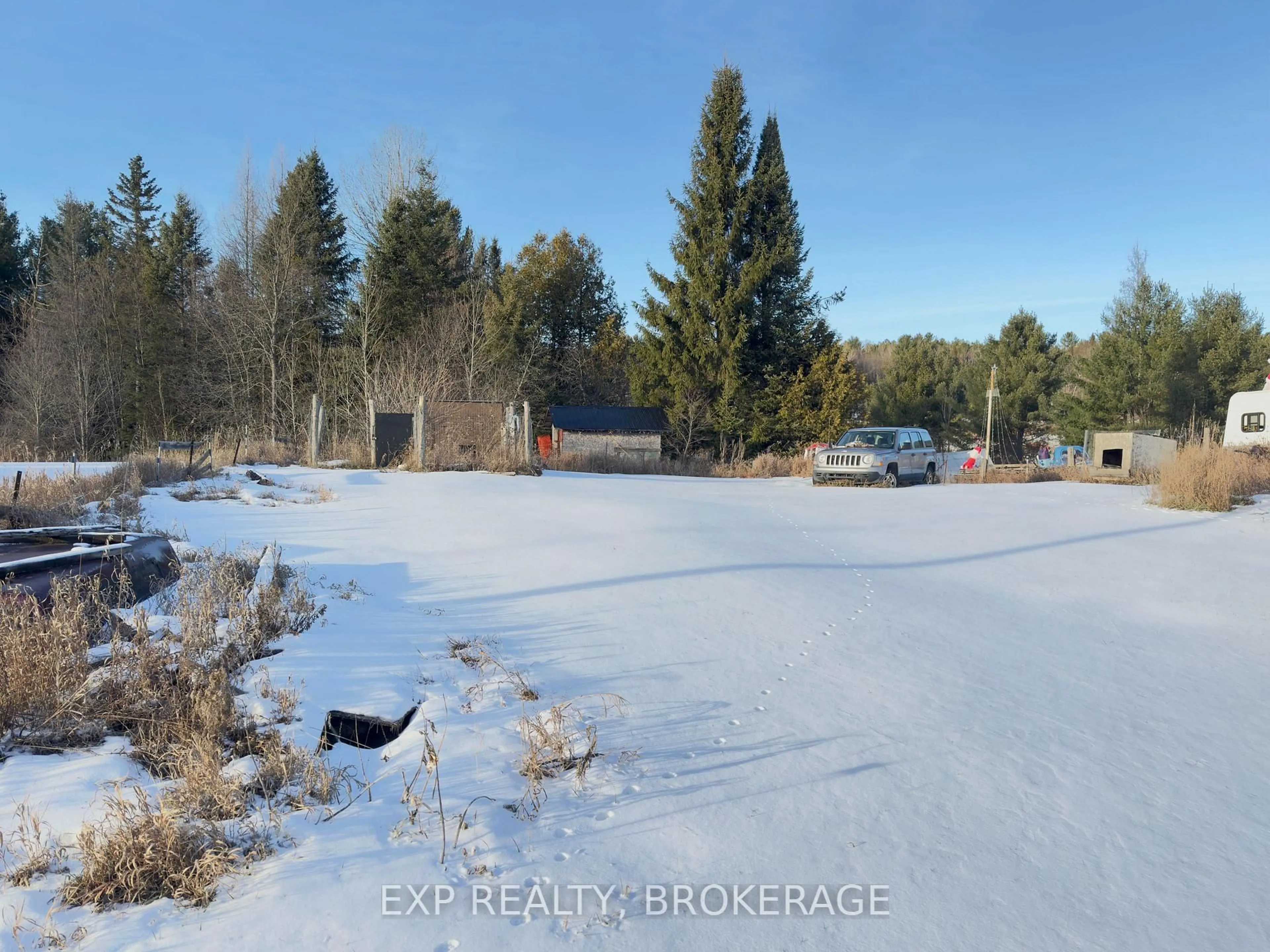 A pic from outside/outdoor area/front of a property/back of a property/a pic from drone, street for 243 Hwy. #28 Highway, Denbigh Ontario K0H 1L0
