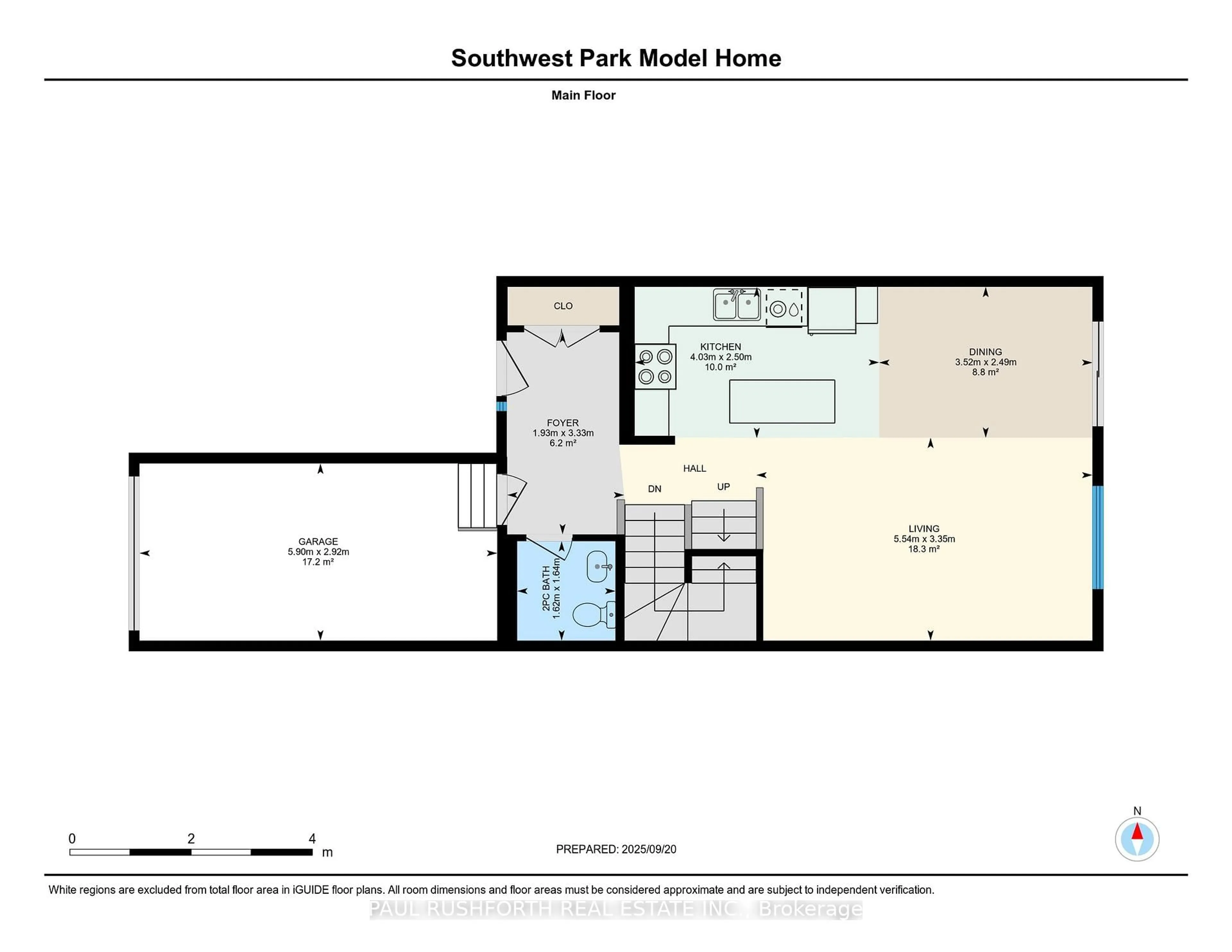 Floor plan for 254 Peacock Dr, Russell Ontario K4R 0A1