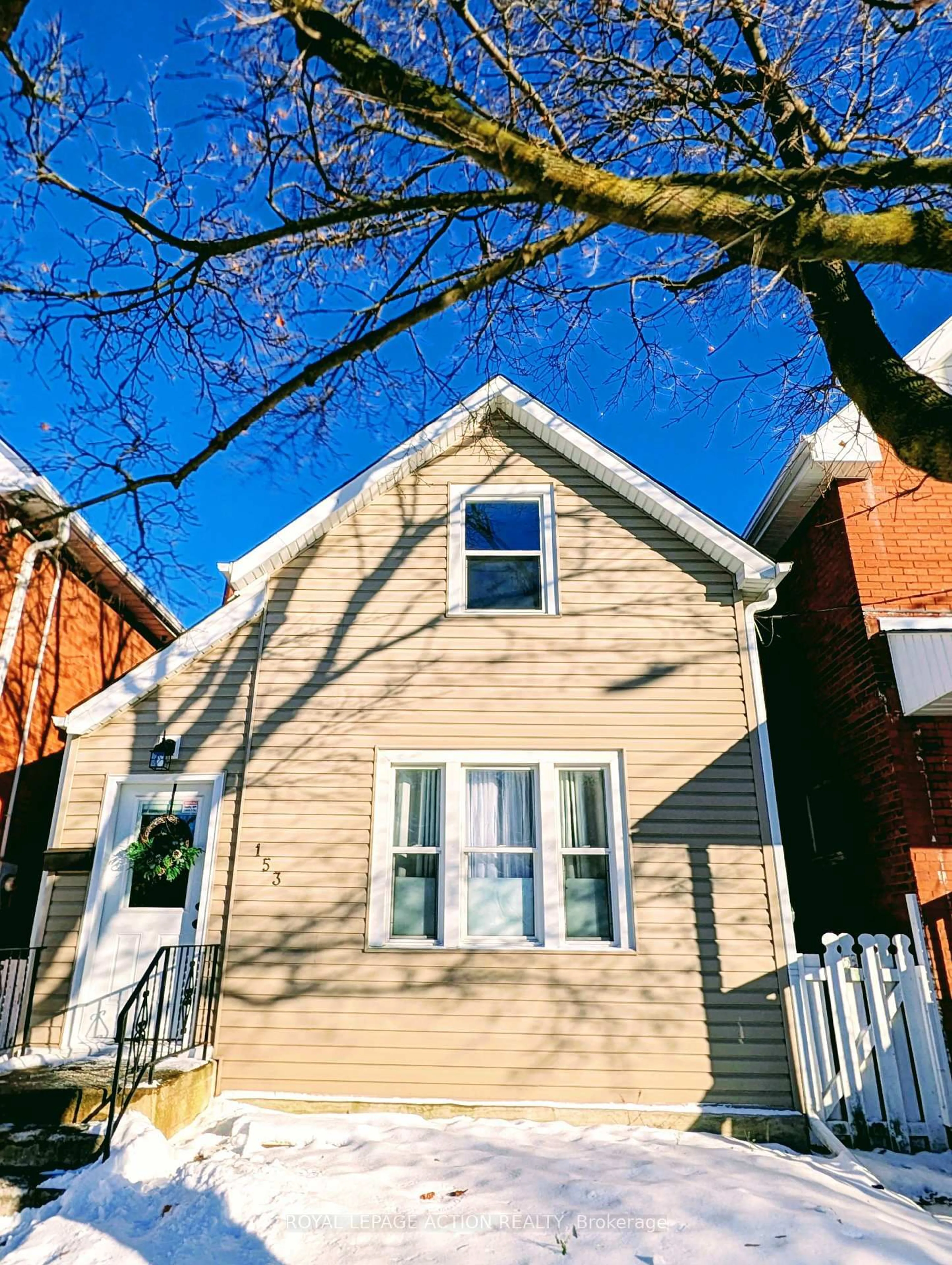 Home with brick exterior material, street for 153 Brock St, Brantford Ontario N3S 5W2