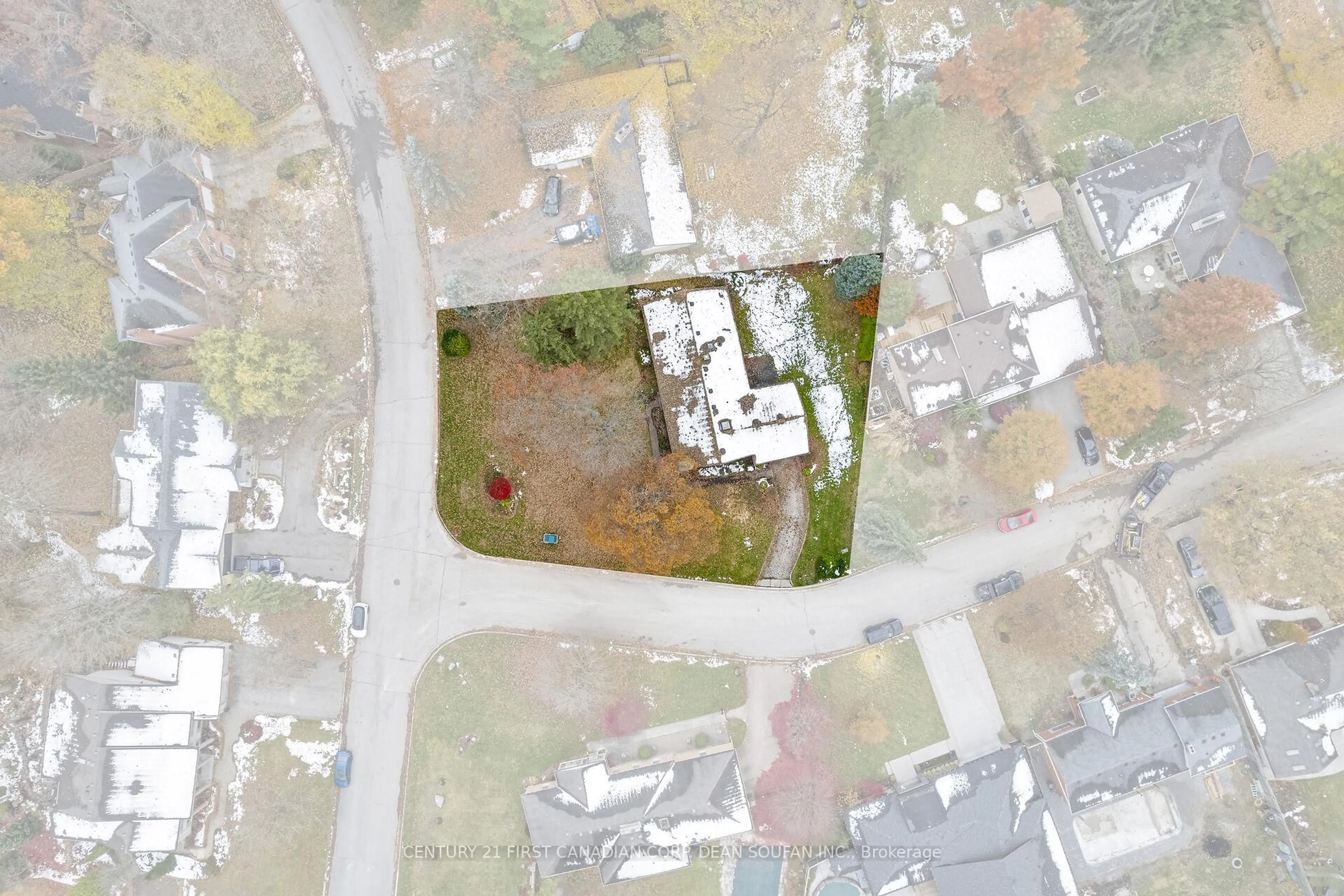 A pic from outside/outdoor area/front of a property/back of a property/a pic from drone, street for 1149 St Anthony Rd, London North Ontario N6H 2R2