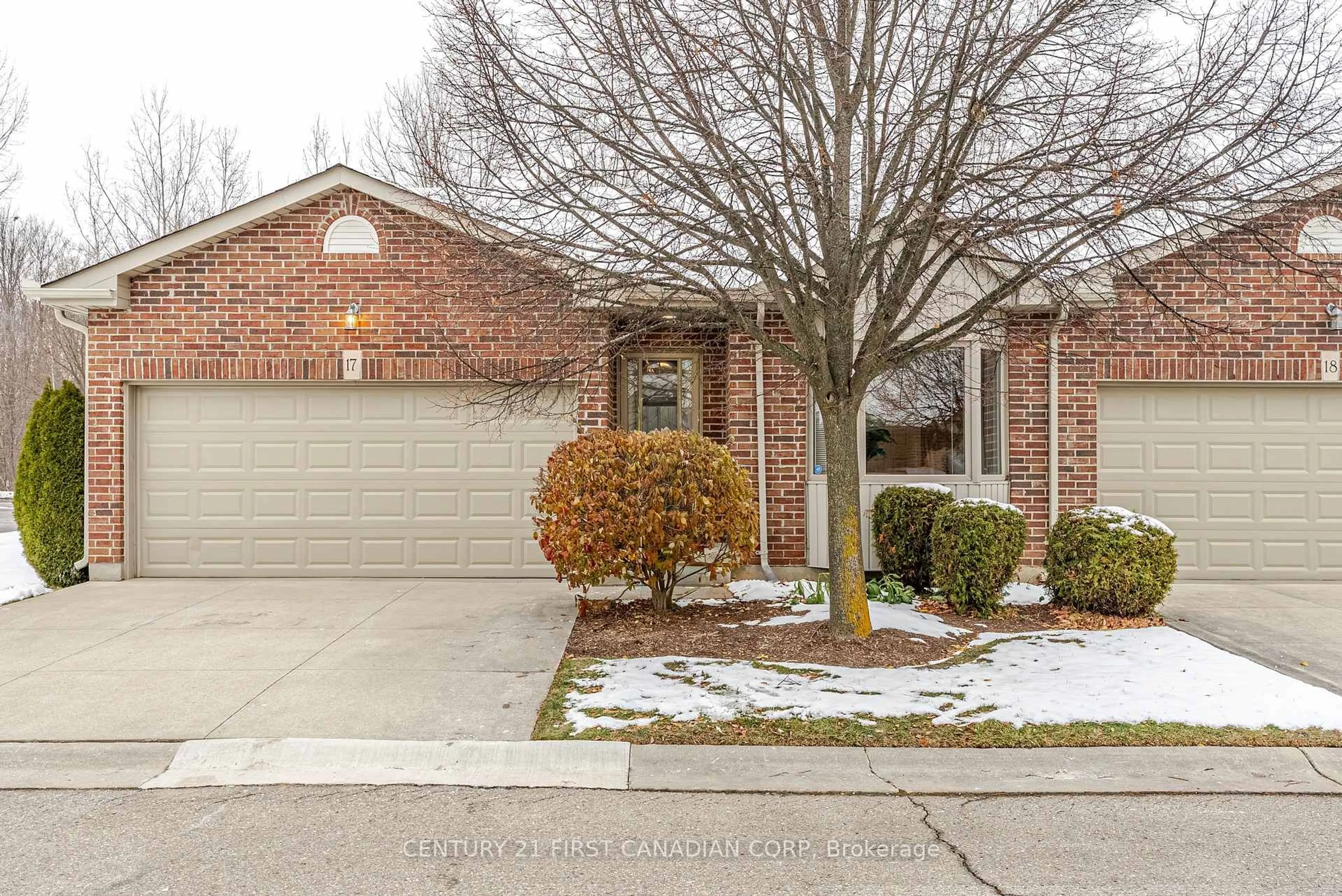 Home with brick exterior material, street for 95 Capulet Lane #17, London North Ontario N6H 5V6