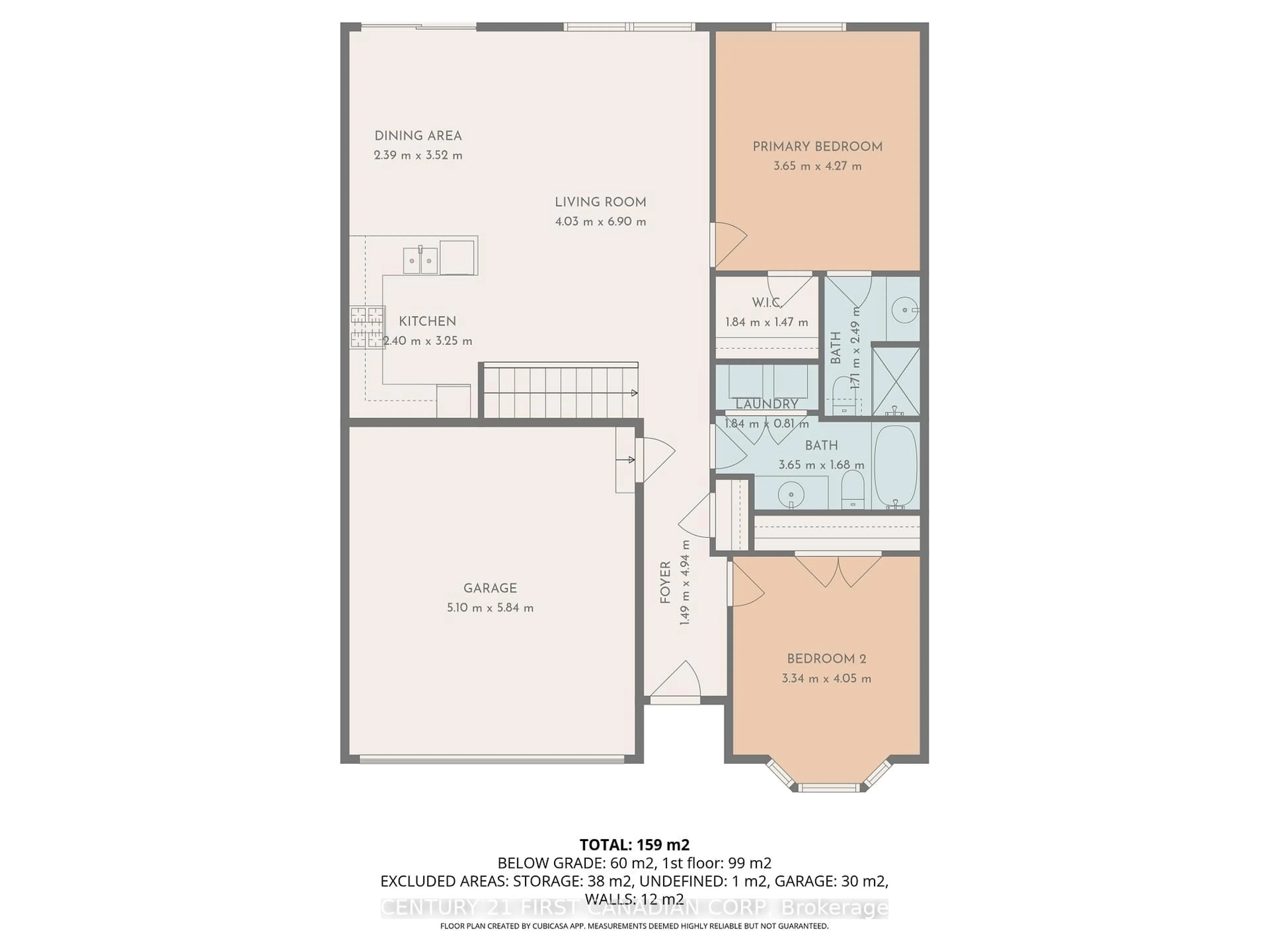 Floor plan for 95 Capulet Lane #17, London North Ontario N6H 5V6