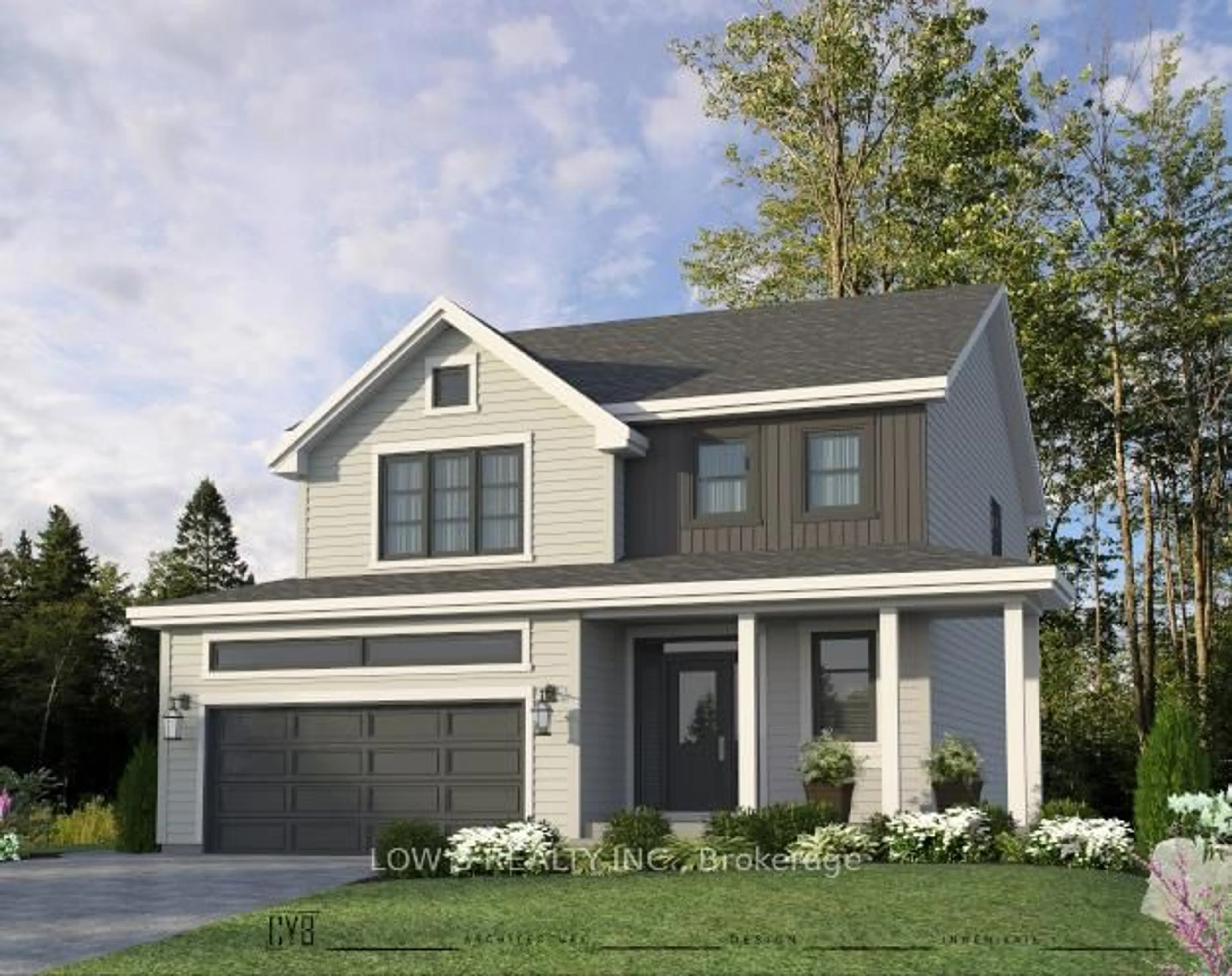 Home with vinyl exterior material, street for 00000 Farmers Ave, Champlain Ontario K0B 1R0