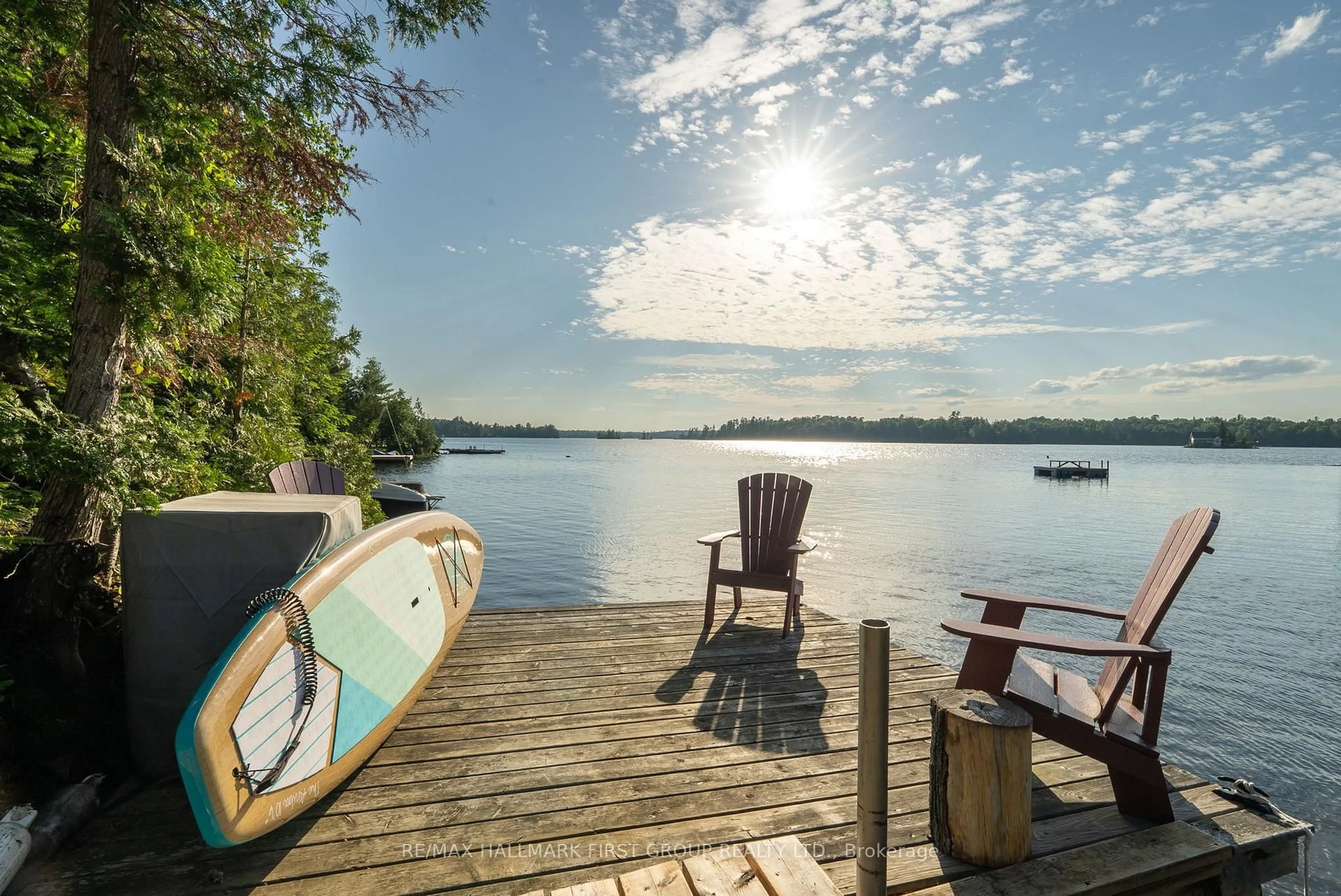 Patio, water/lake/river/ocean view for 402 STEENBURG LAKE Rd, Limerick Ontario K0M 1W0