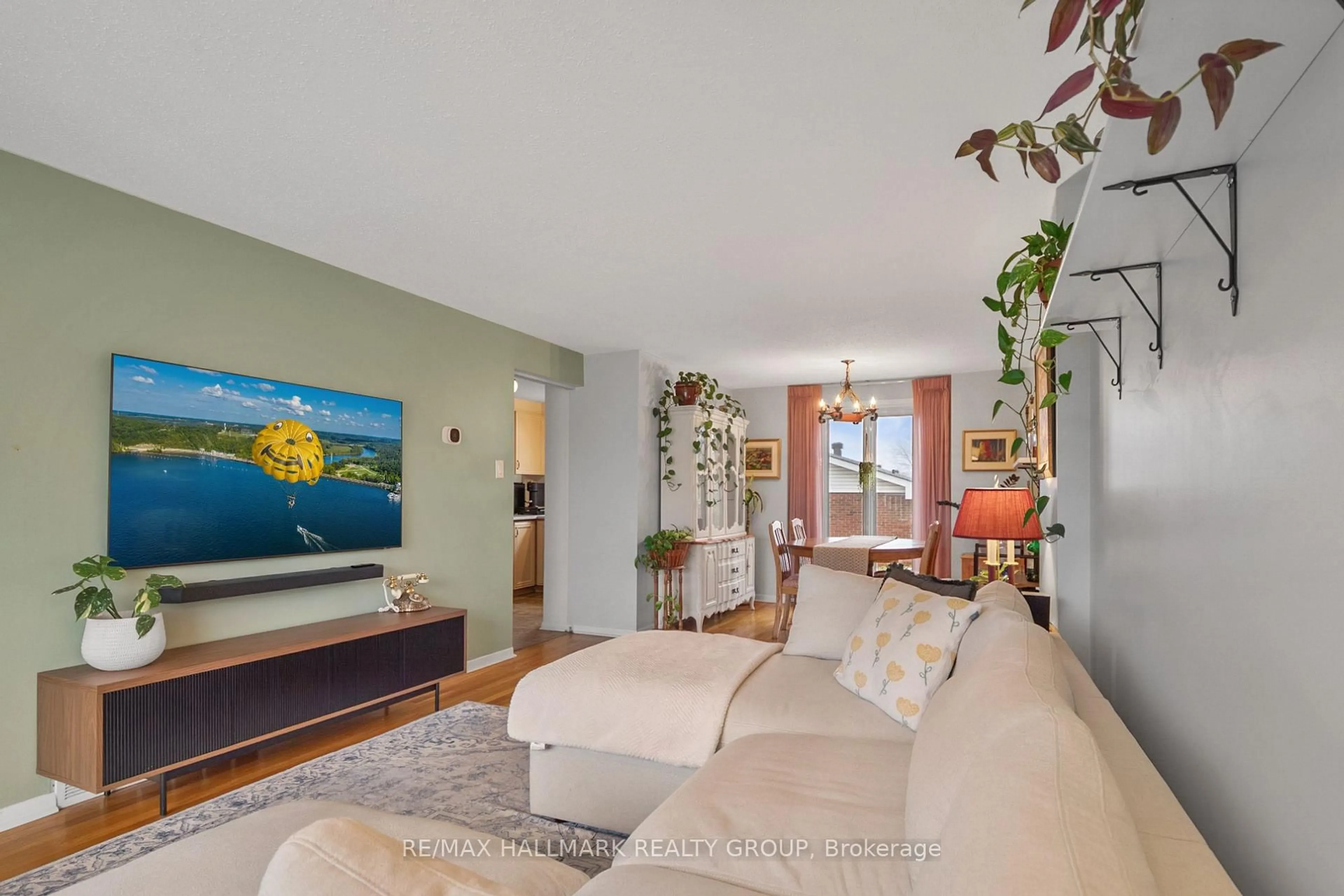 Living room with furniture, unknown for 30 Tiverton Dr, Ottawa Ontario K2E 6L7