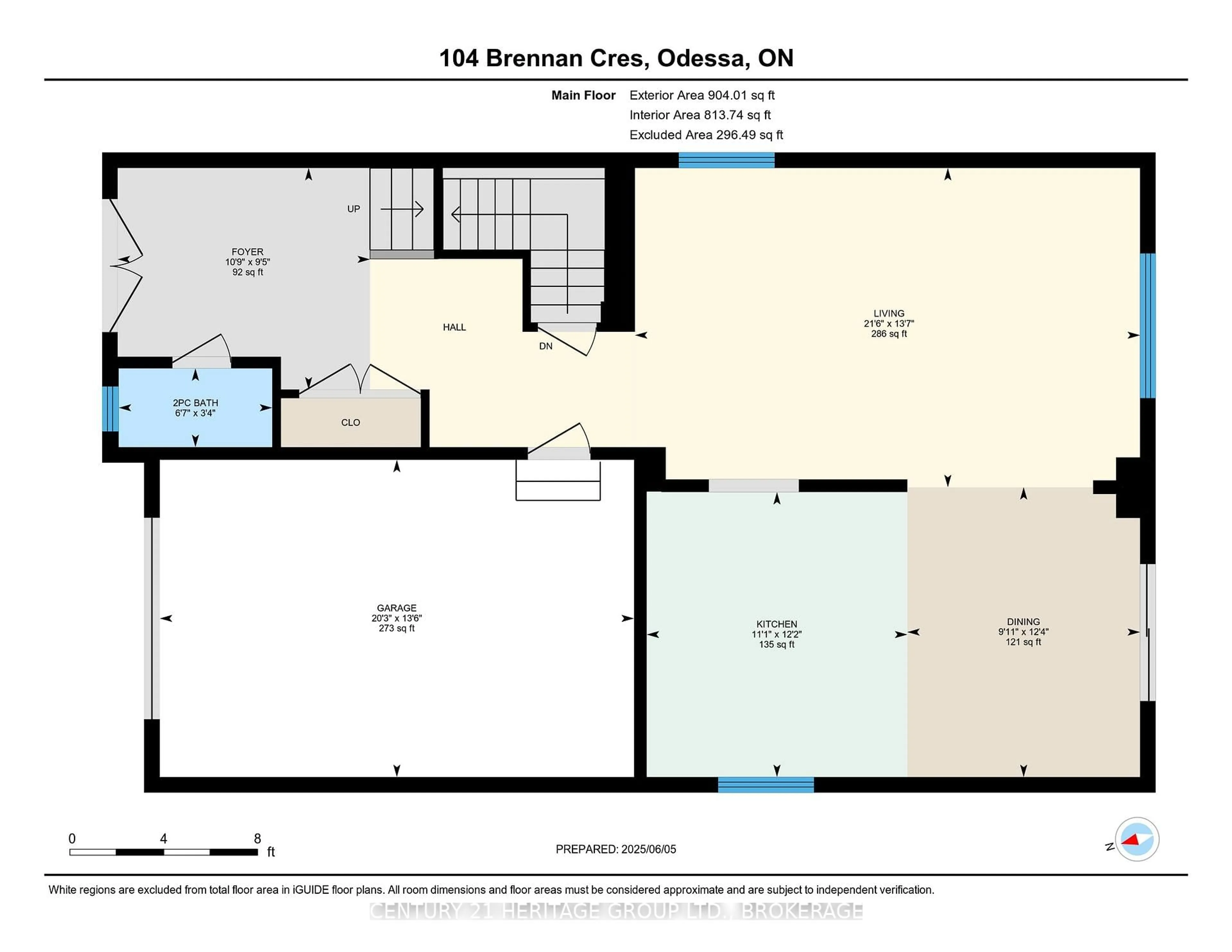Floor plan for 104 Brennan Cres, Bissett Creek Ontario K0H 2H0