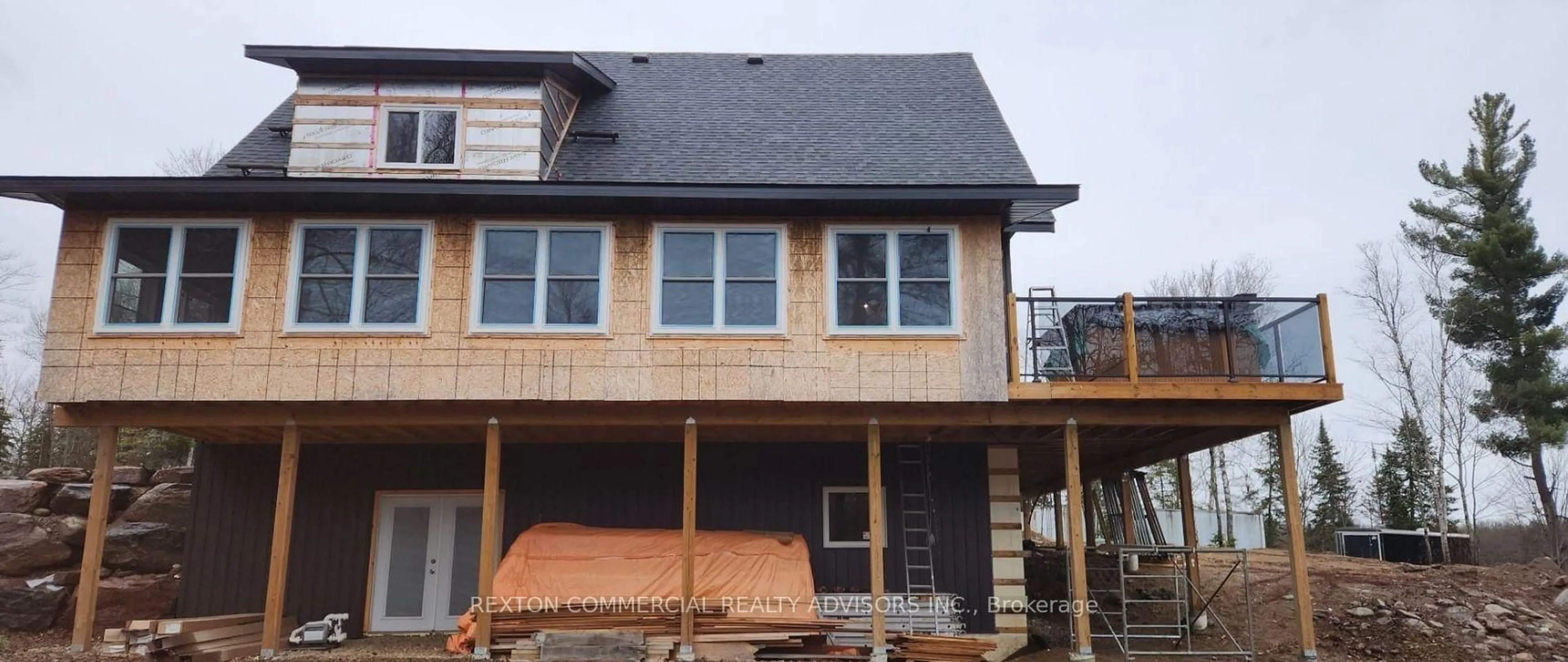Home with vinyl exterior material, building for 1211 Swan Rd, Minden Hills Ontario K0M 2K0