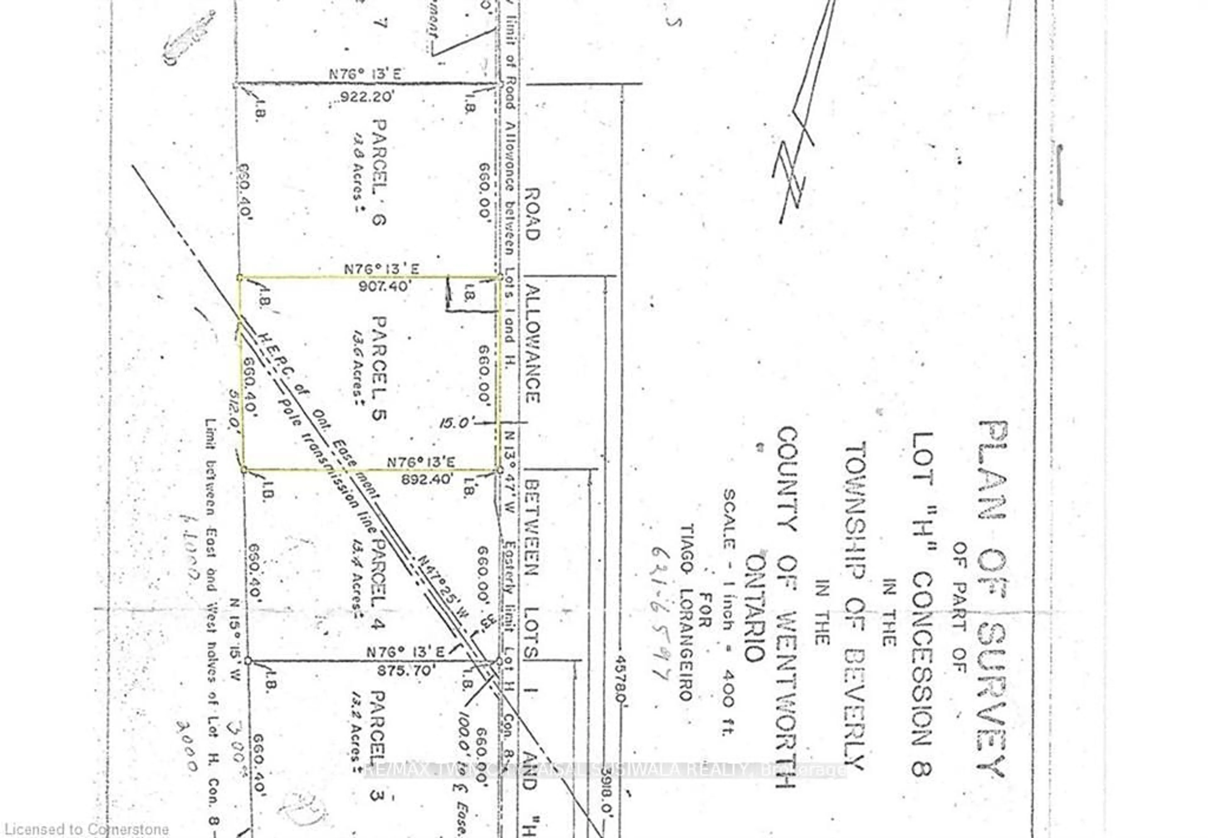 Picture of a map for PT LT H Shellard Rd, Cambridge Ontario N1R 5S7