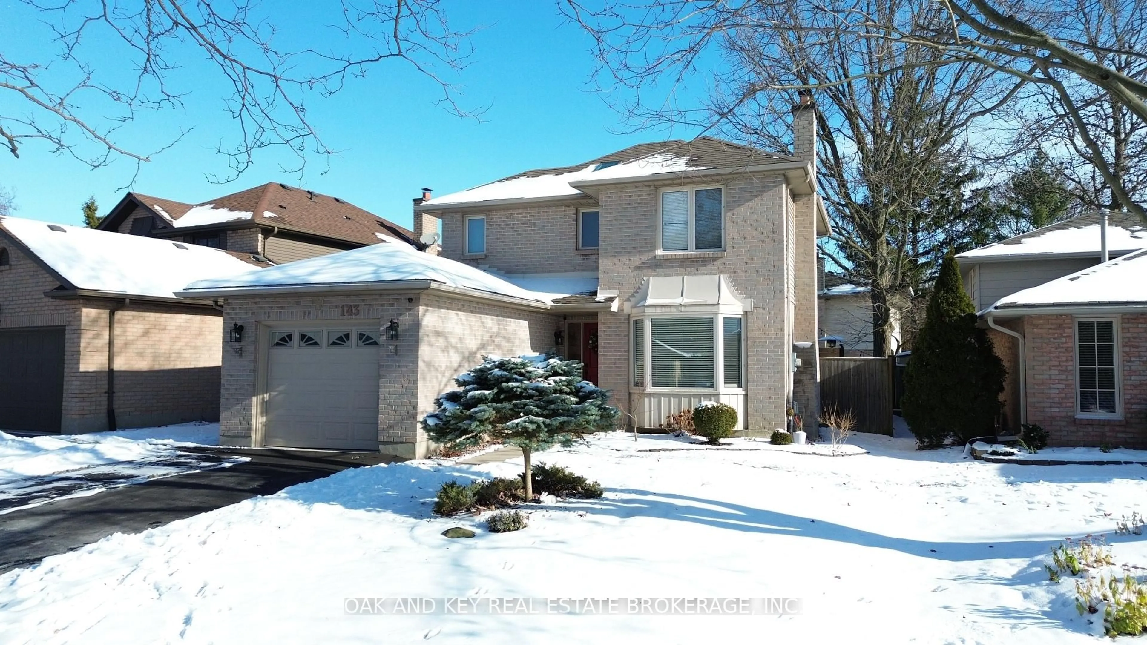 Home with brick exterior material, street for 143 Golfview Rd, London South Ontario N6C 5V4
