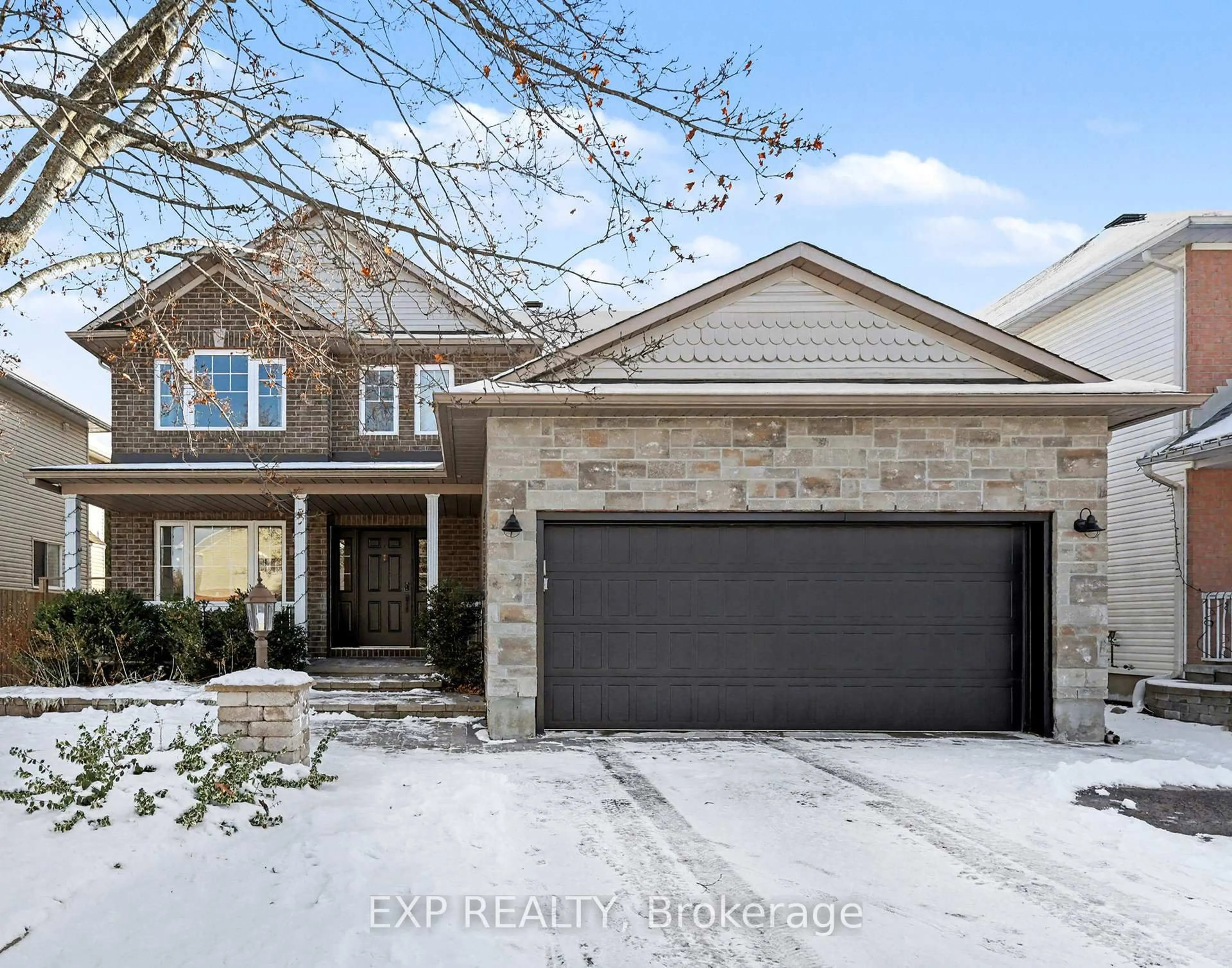 Home with brick exterior material, street for 26 Thresher Ave, Stittsville Ontario K2S 1X8