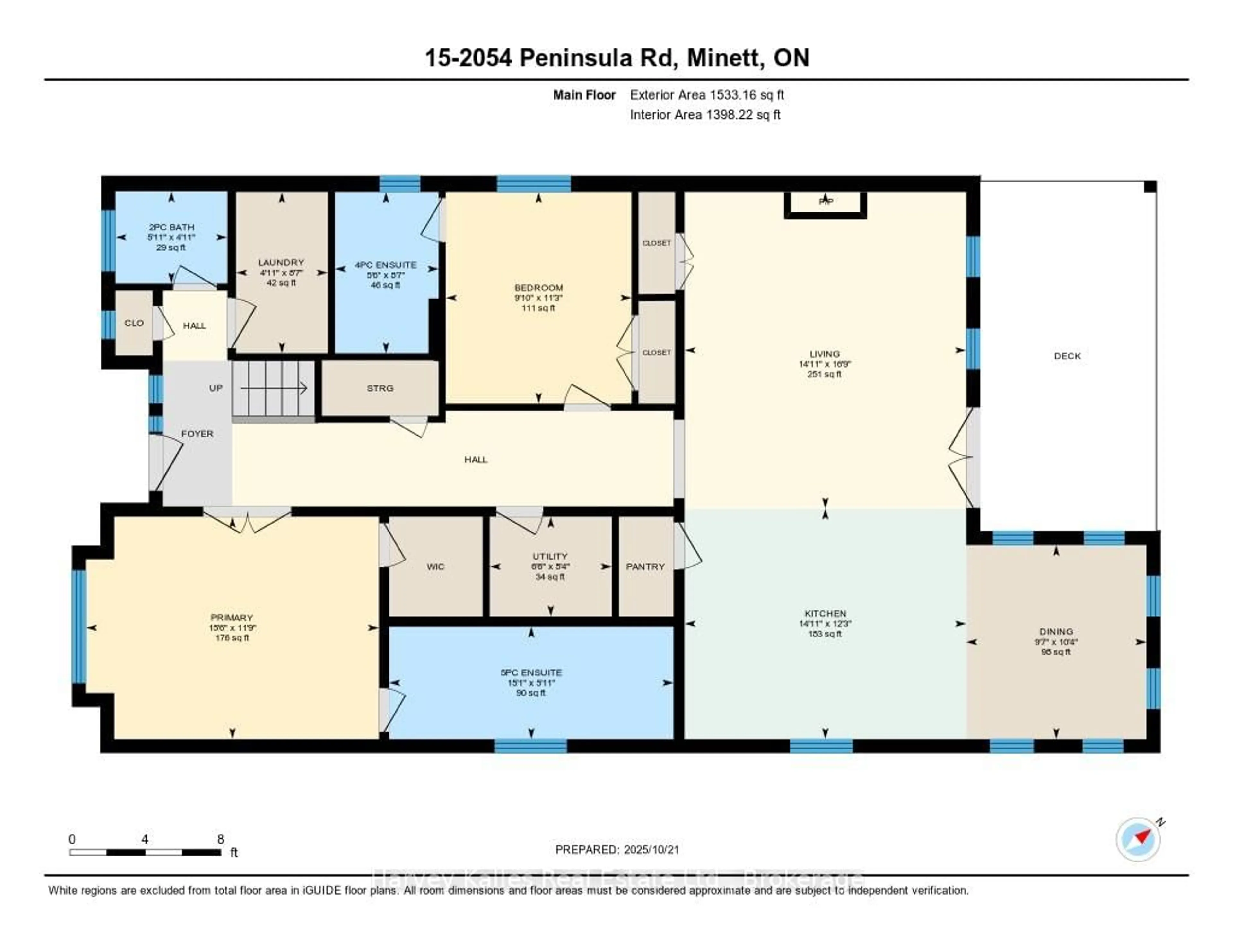 Floor plan for 2054 Peninsula Rd #15, Muskoka Lakes Ontario P0B 1G0