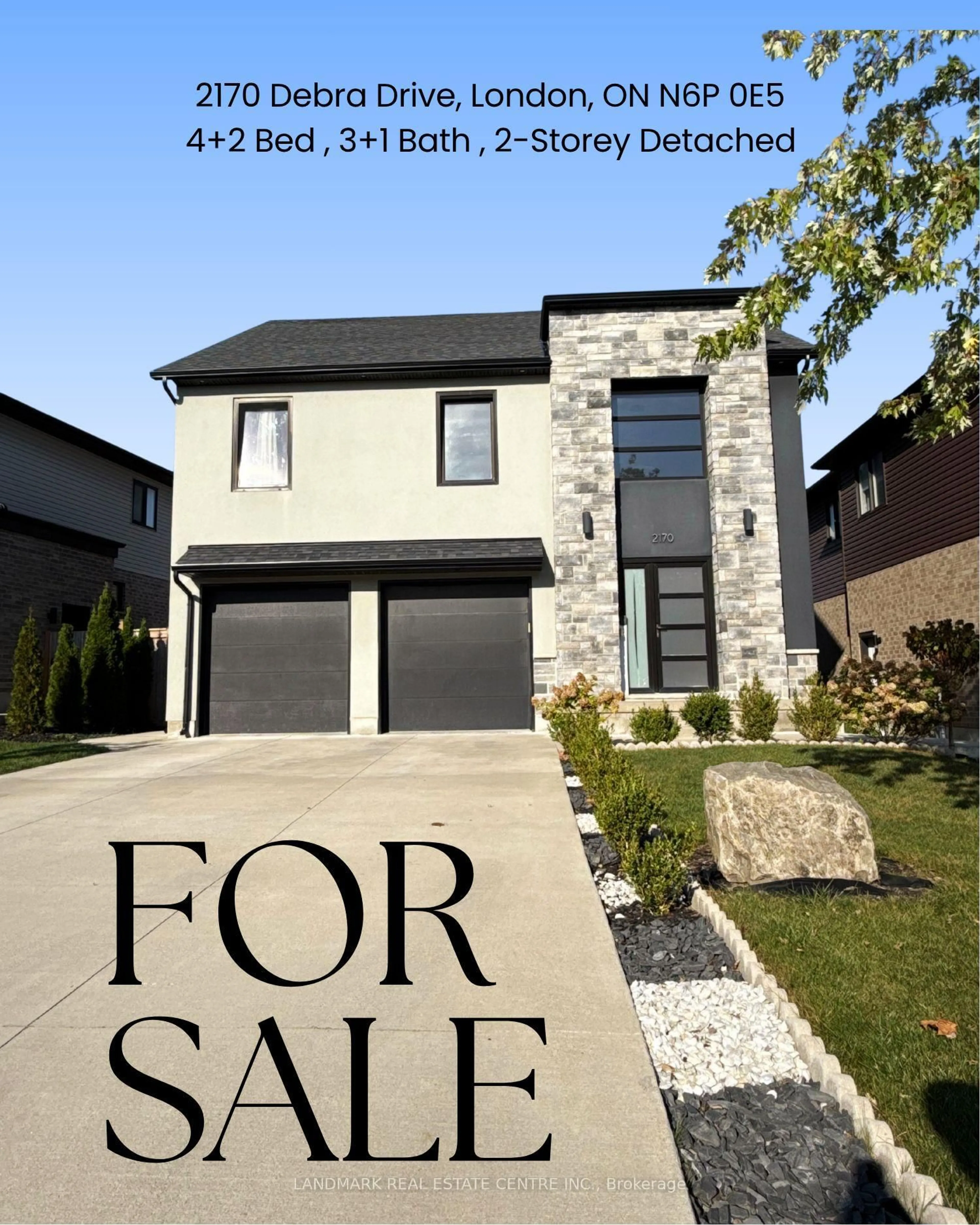 Home with brick exterior material, street for 2170 Debra Dr, London South Ontario N6P 0E5