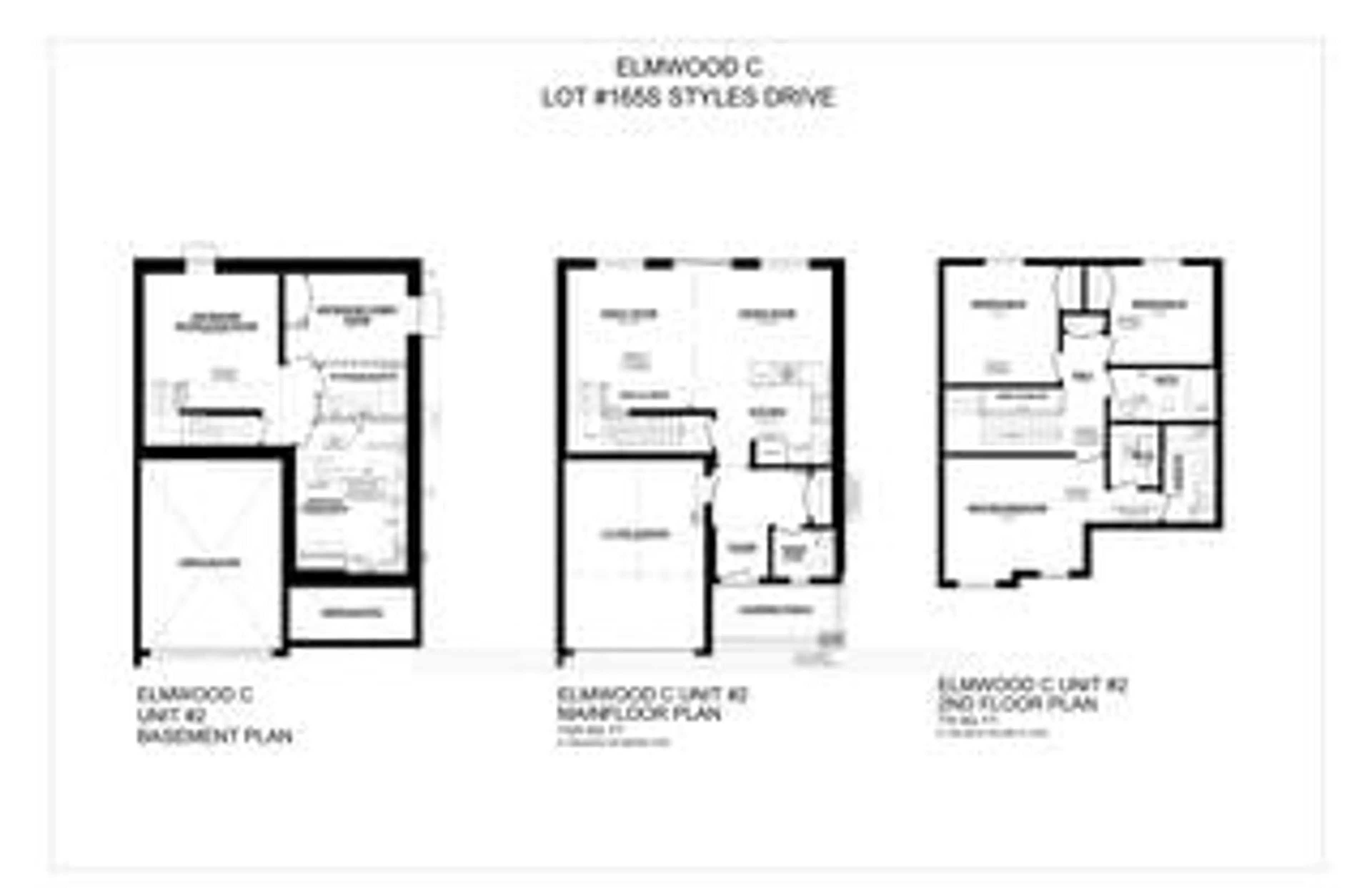 Floor plan for 165 STYLES Dr, St. Thomas Ontario N5R 0R1