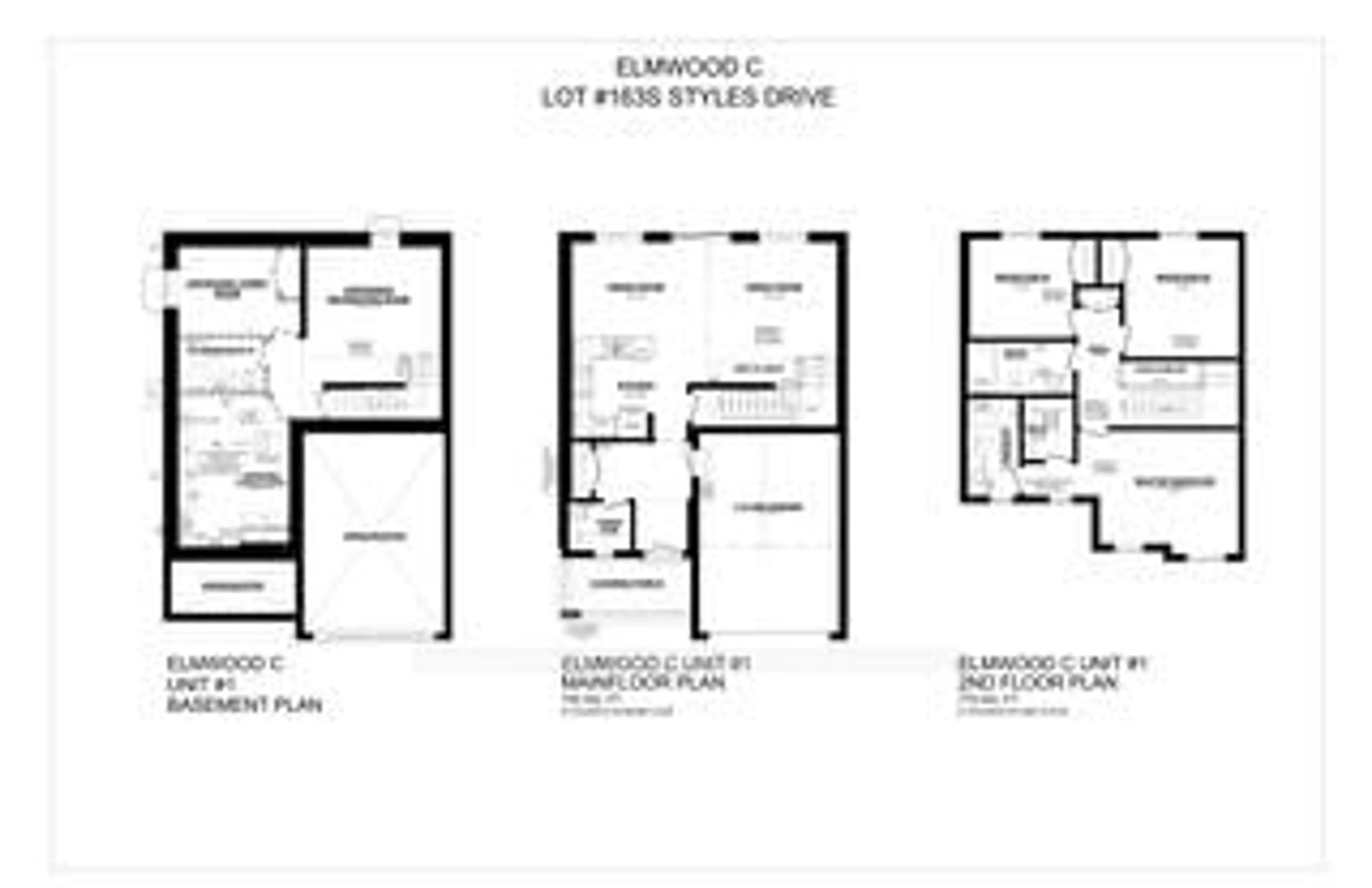 Floor plan for 163 STYLES Dr, St. Thomas Ontario N5R 0R1