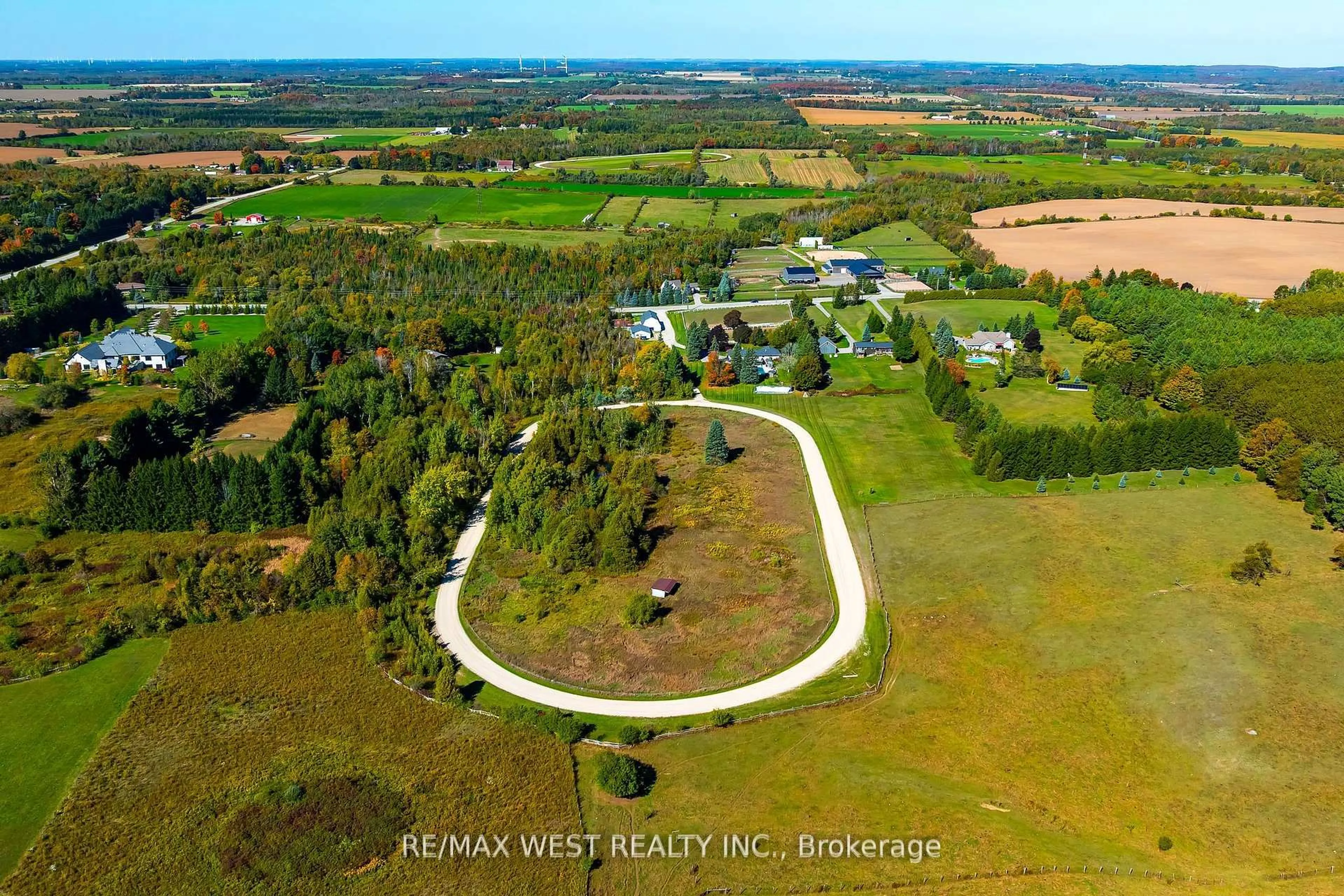 A pic from outside/outdoor area/front of a property/back of a property/a pic from drone, forest/trees view for 246044 County Rd 16 Rd, Mono Ontario L9W 6K2