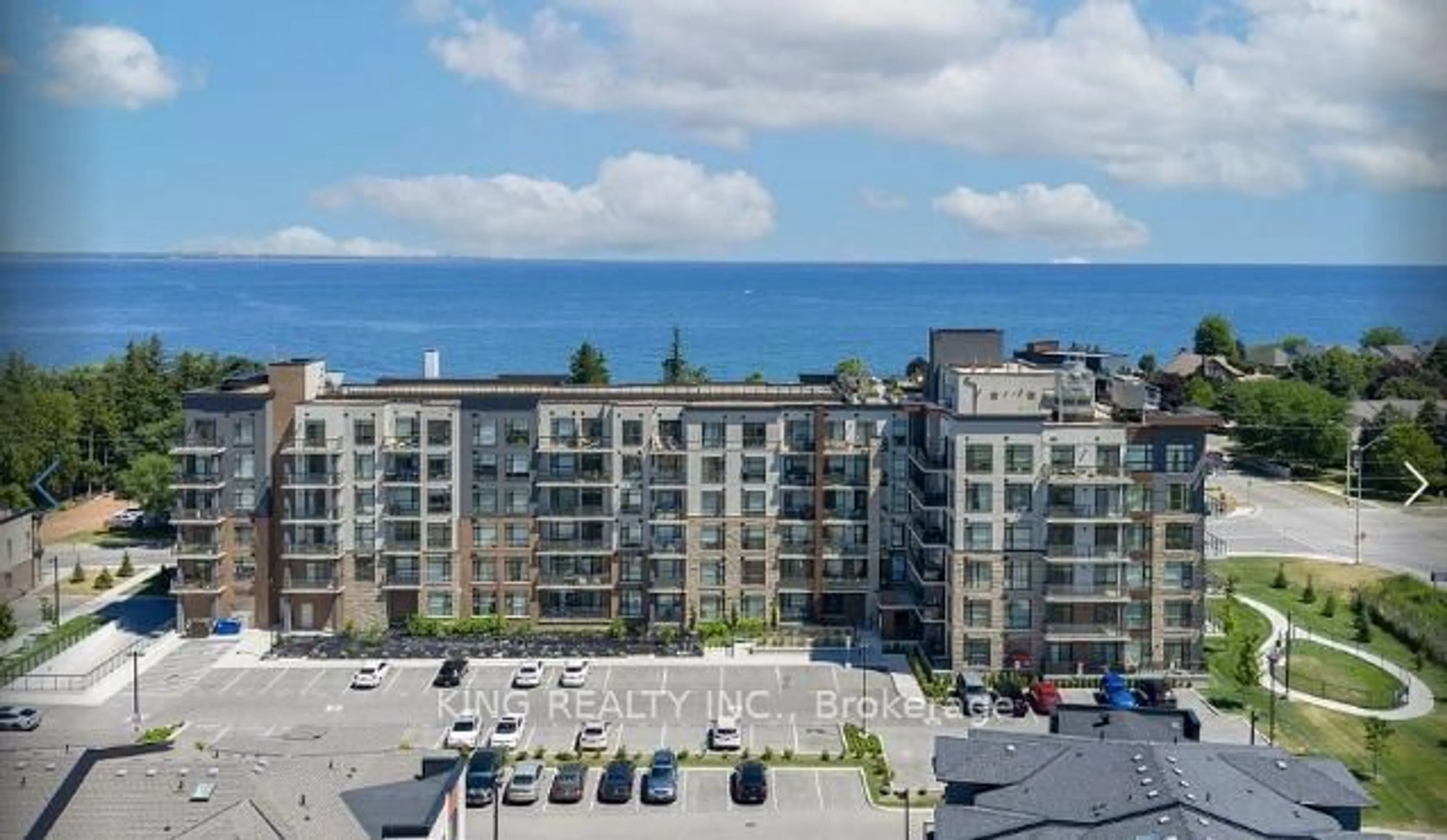 A pic from outside/outdoor area/front of a property/back of a property/a pic from drone, city buildings view from balcony for 600 North Service Rd #306, Hamilton Ontario L8E 0L2