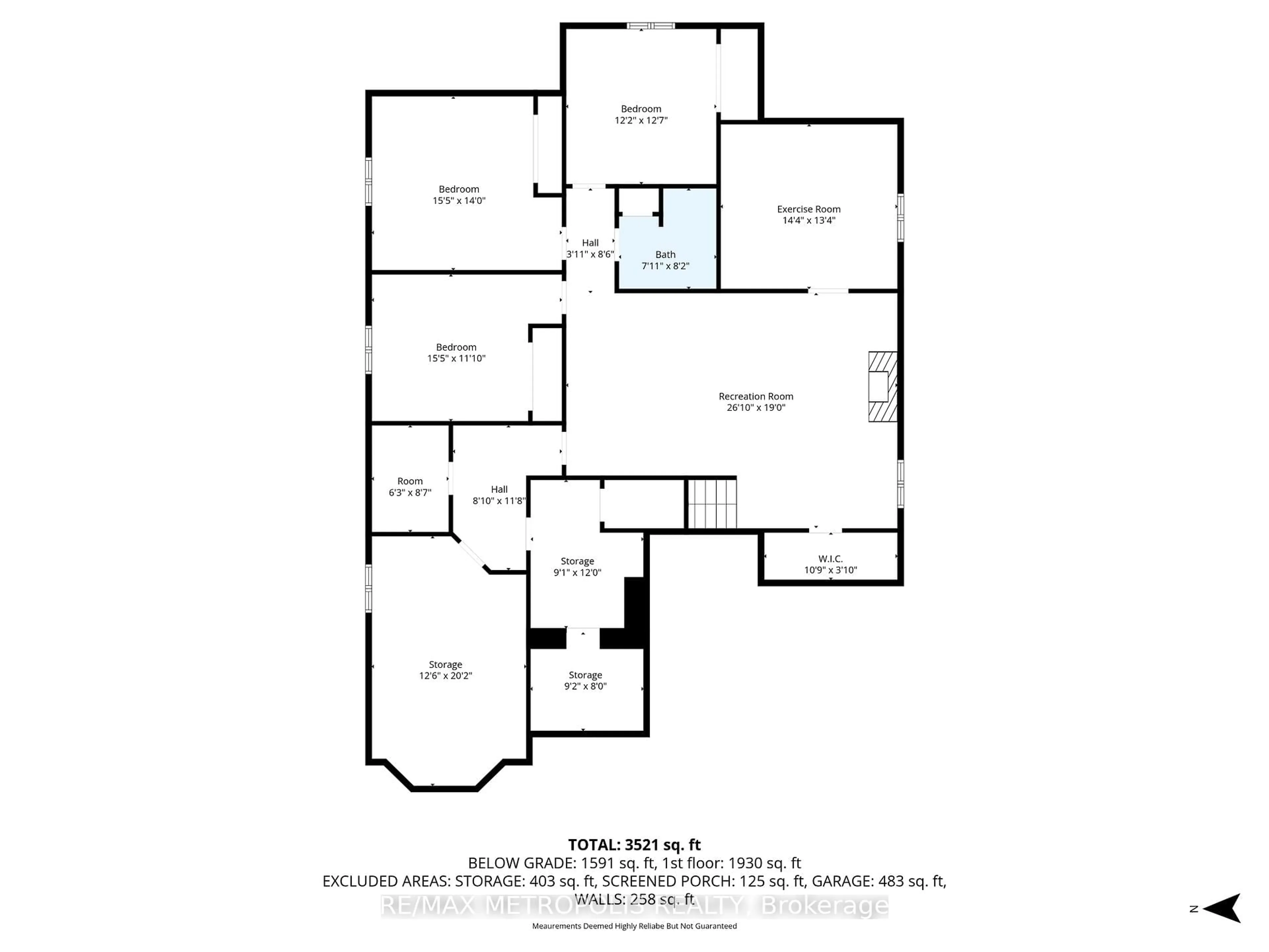 Floor plan for 1221 Mike Weir Dr, Sarnia Ontario N0N 1C0